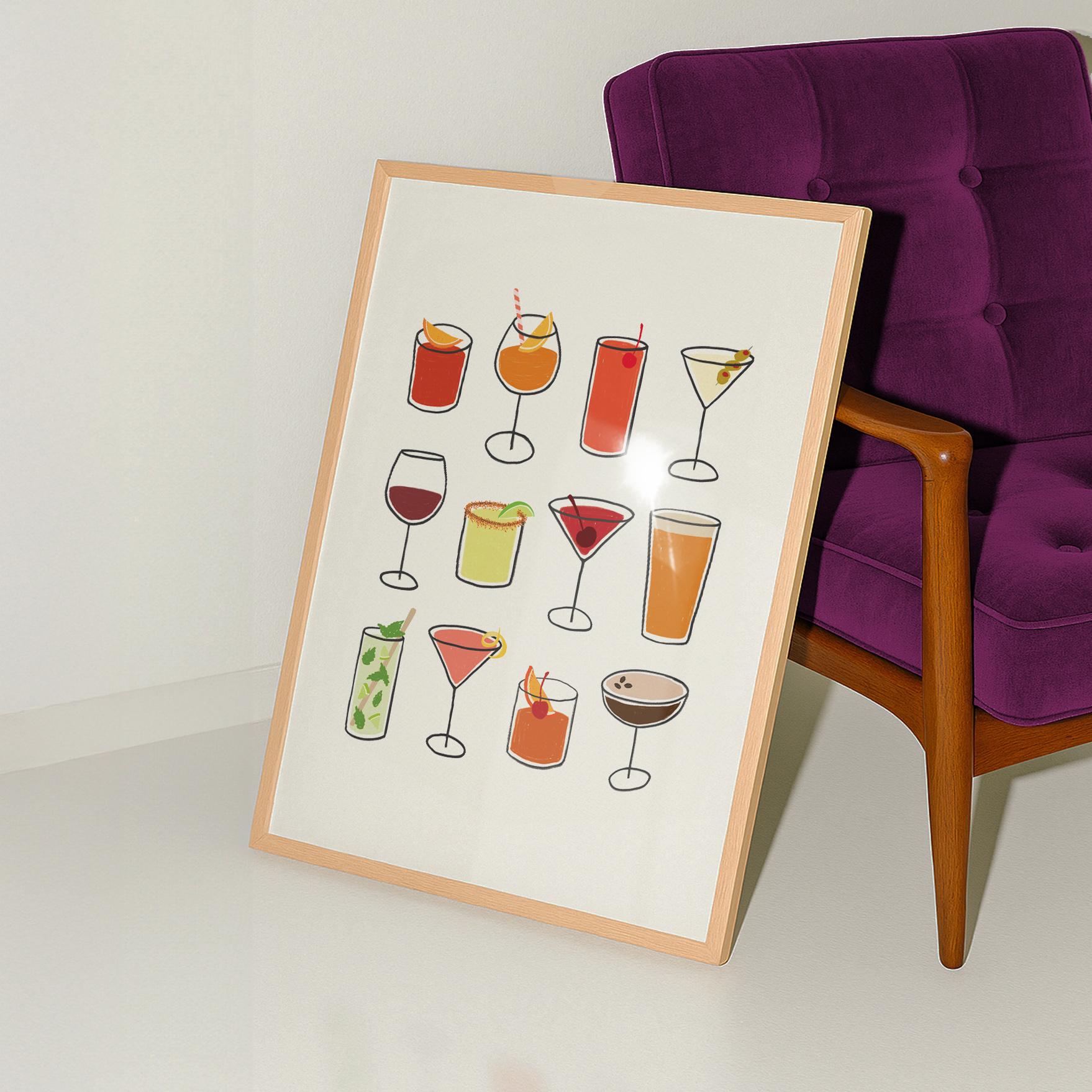 Cocktail Print - Image 2