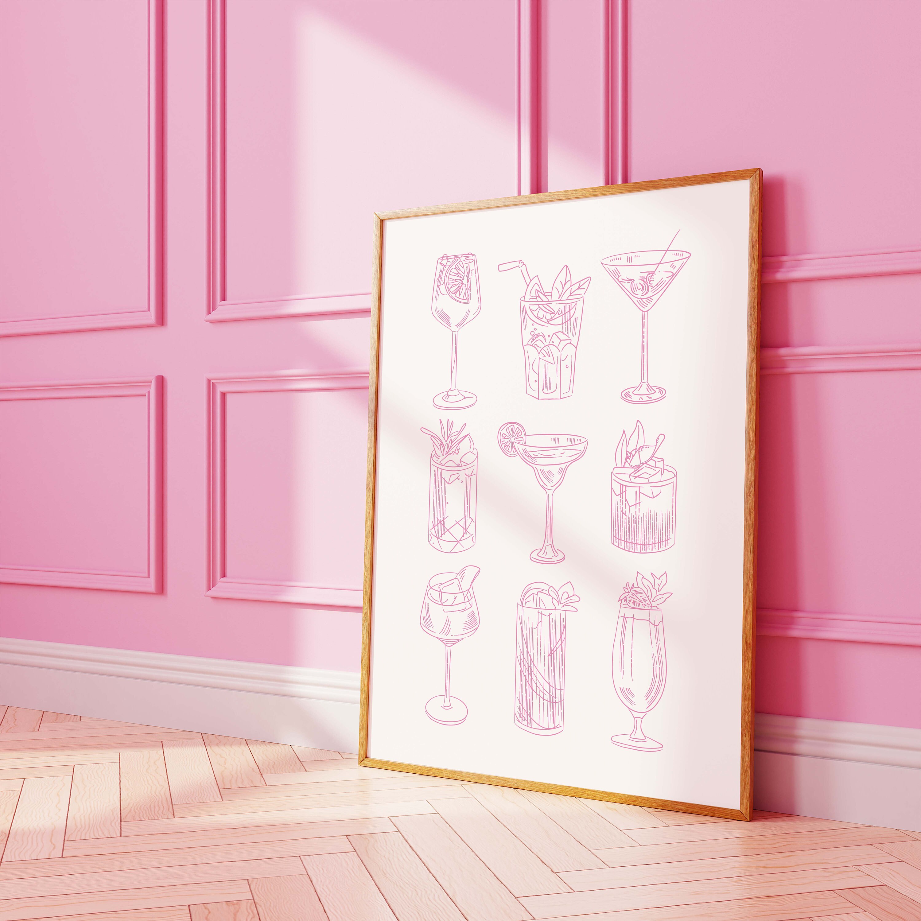 Cocktail Sketch Print - Image 5