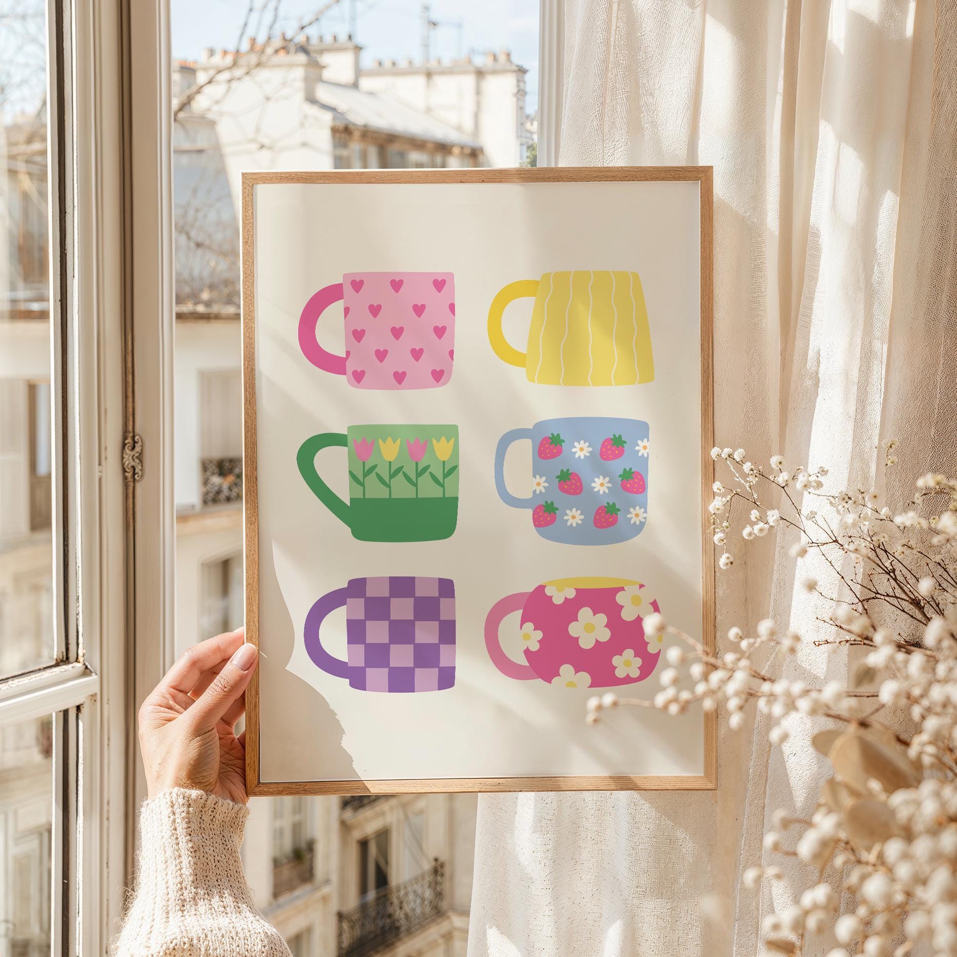 Coffee Mugs Print - Image 3