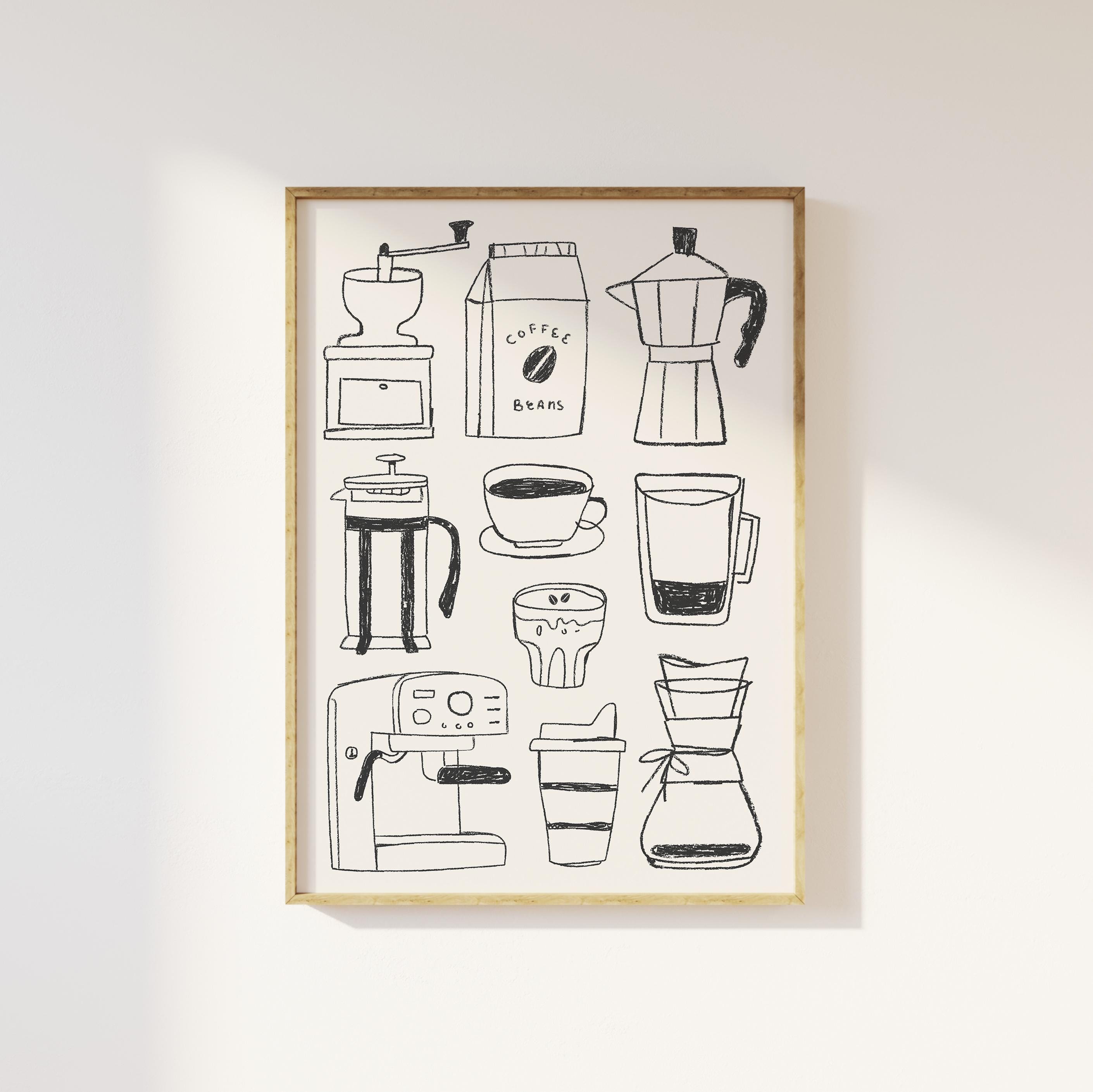 Coffee Sketch Print - Image 5