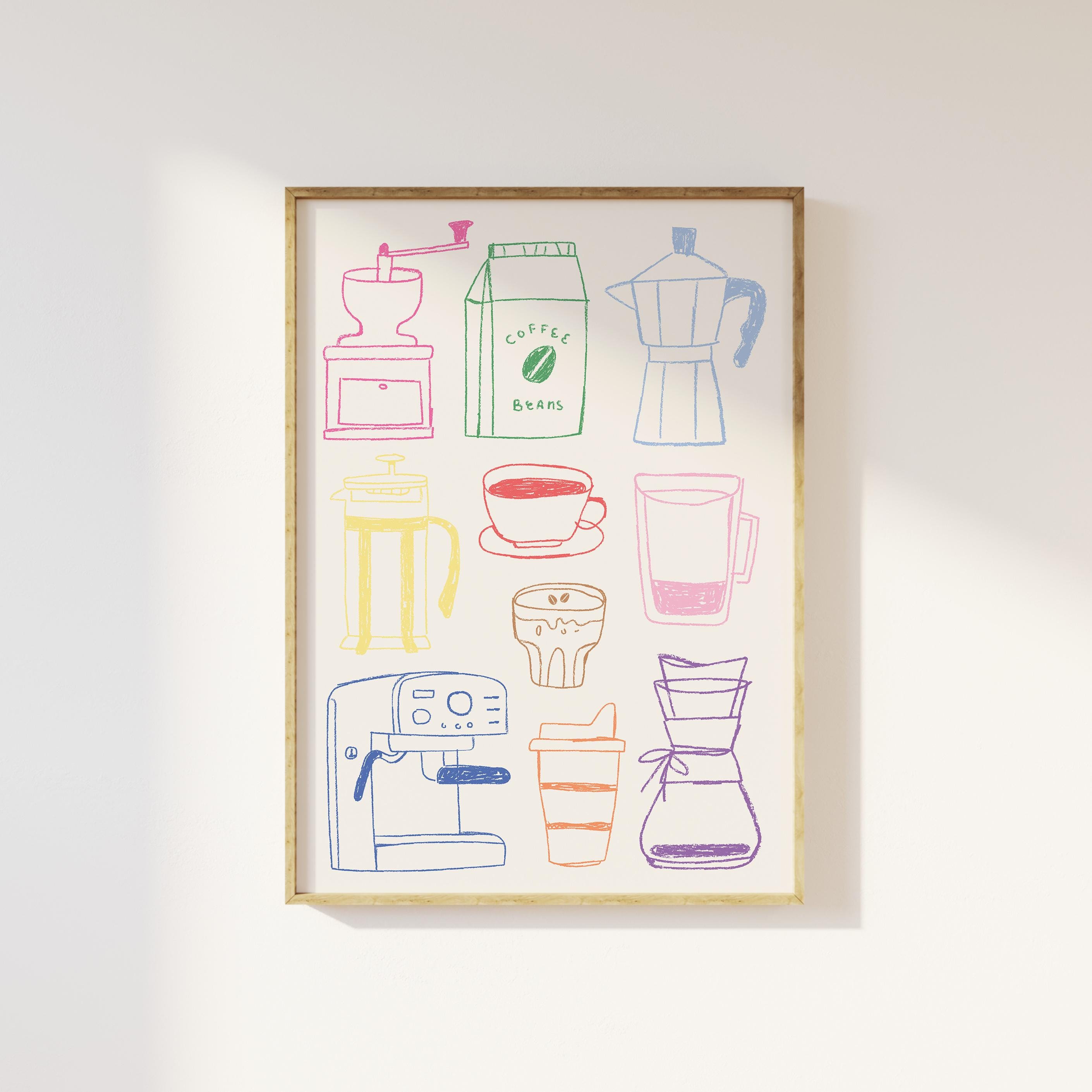 Coffee Sketch Print - Image 5