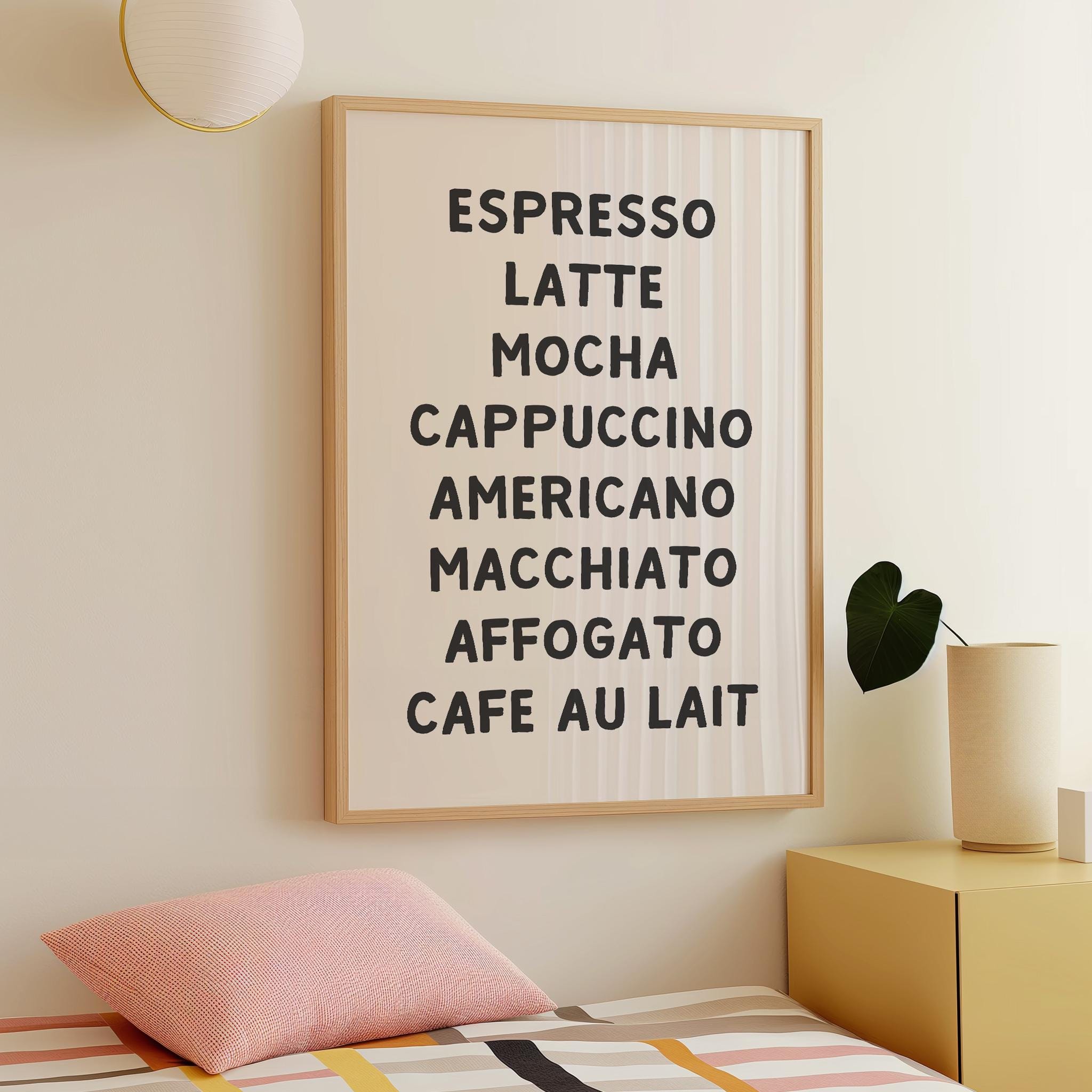 Coffee Types Print - Image 4