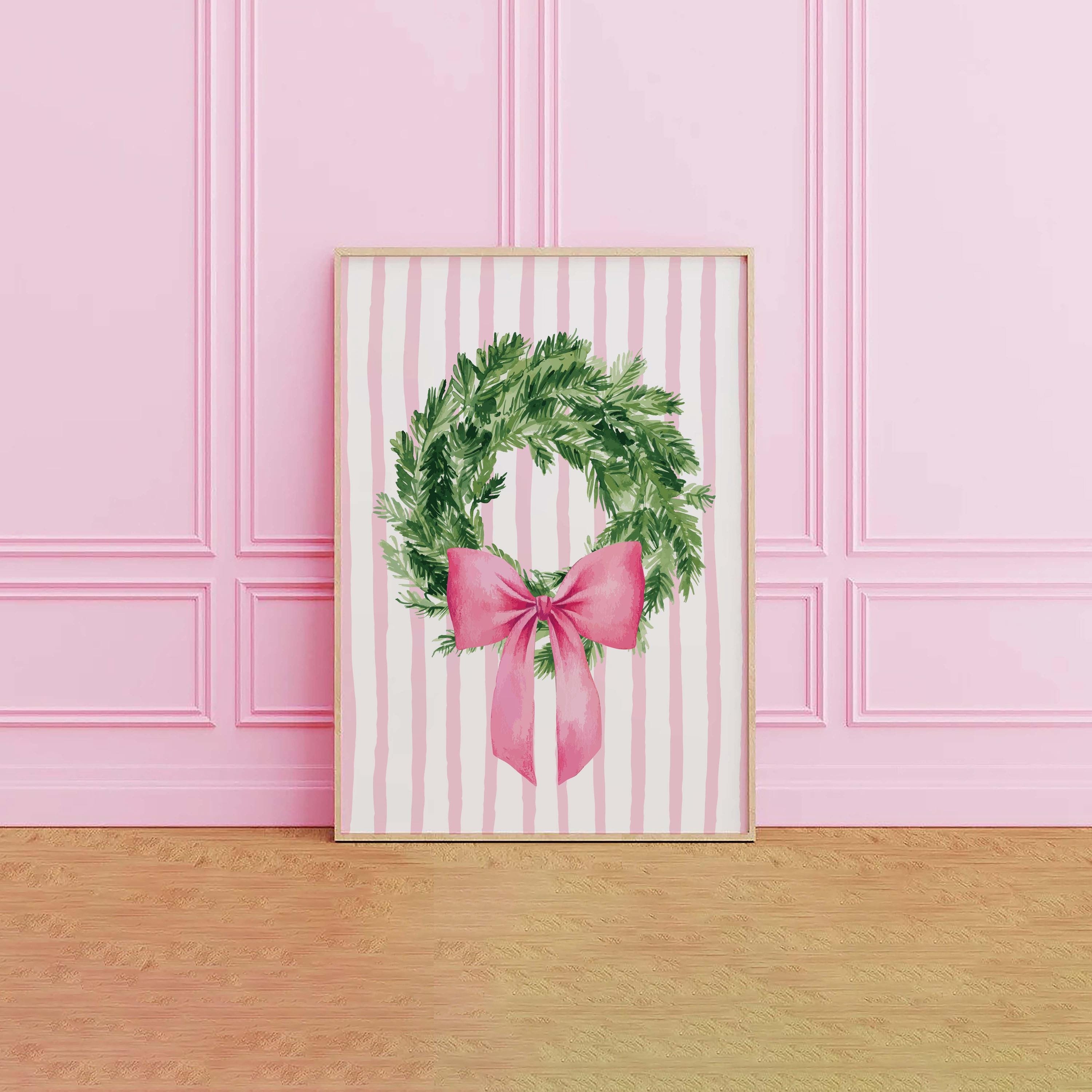Coquette Christmas Wreath Print - Image 2