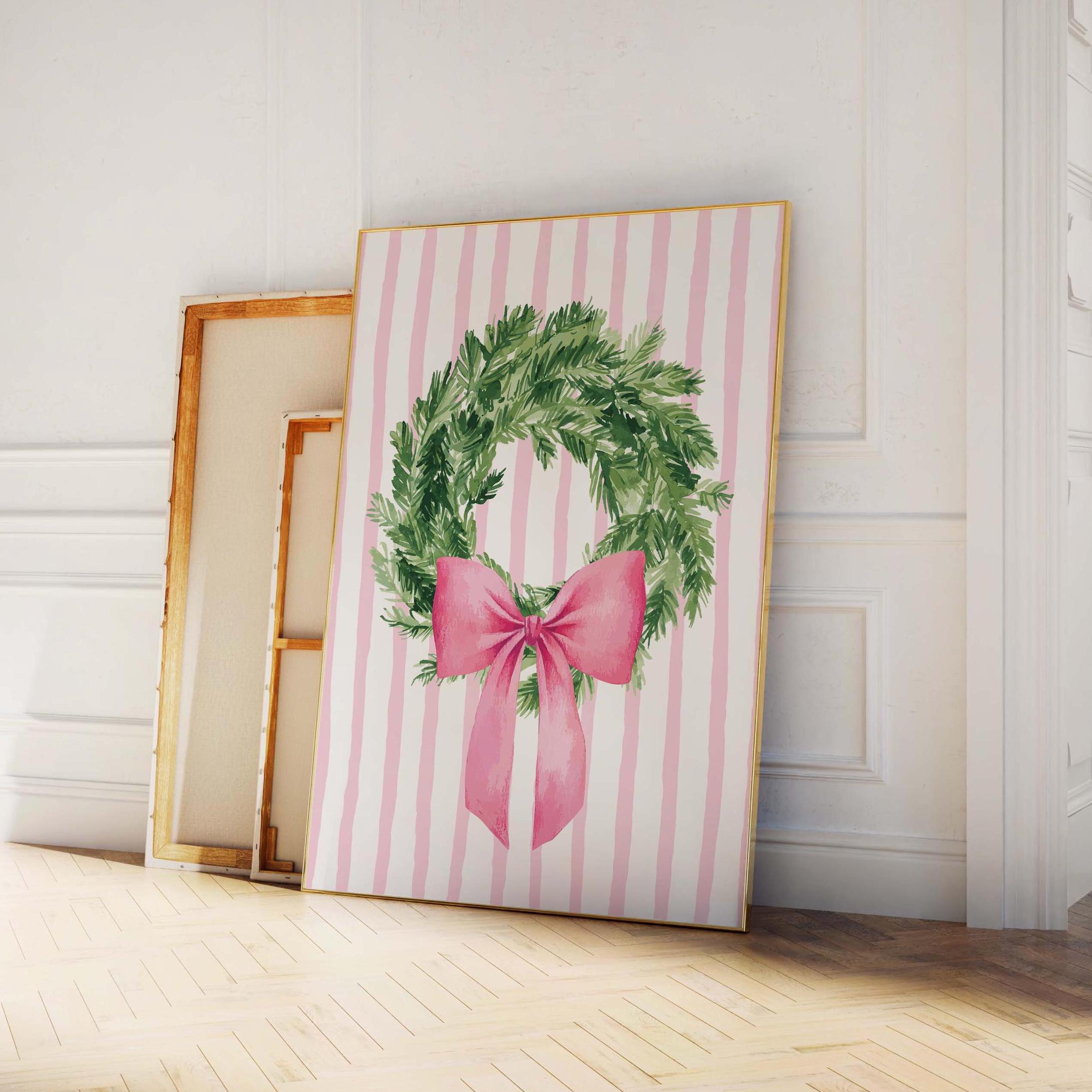 Coquette Christmas Wreath Print - Image 5
