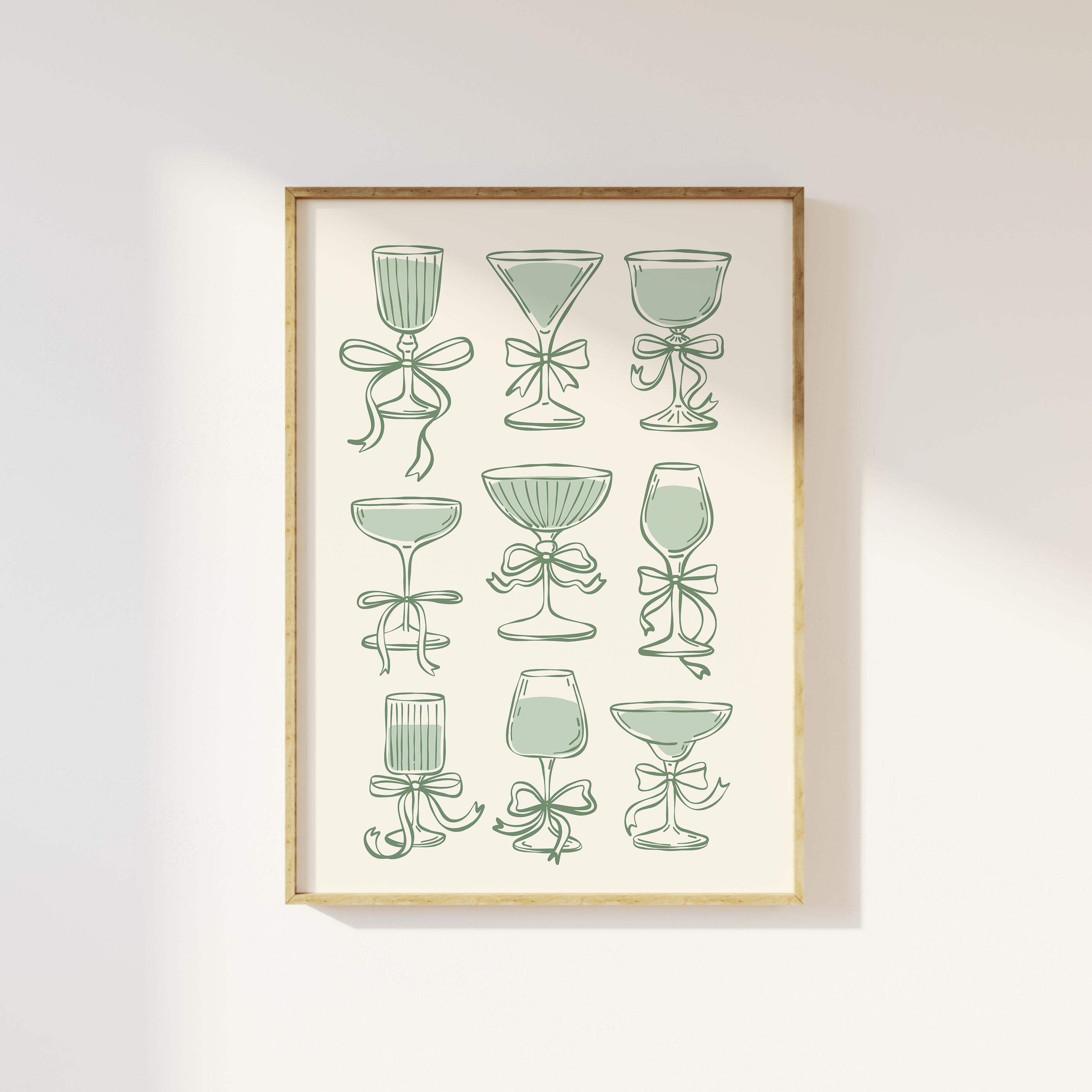Coquette Cocktail Print