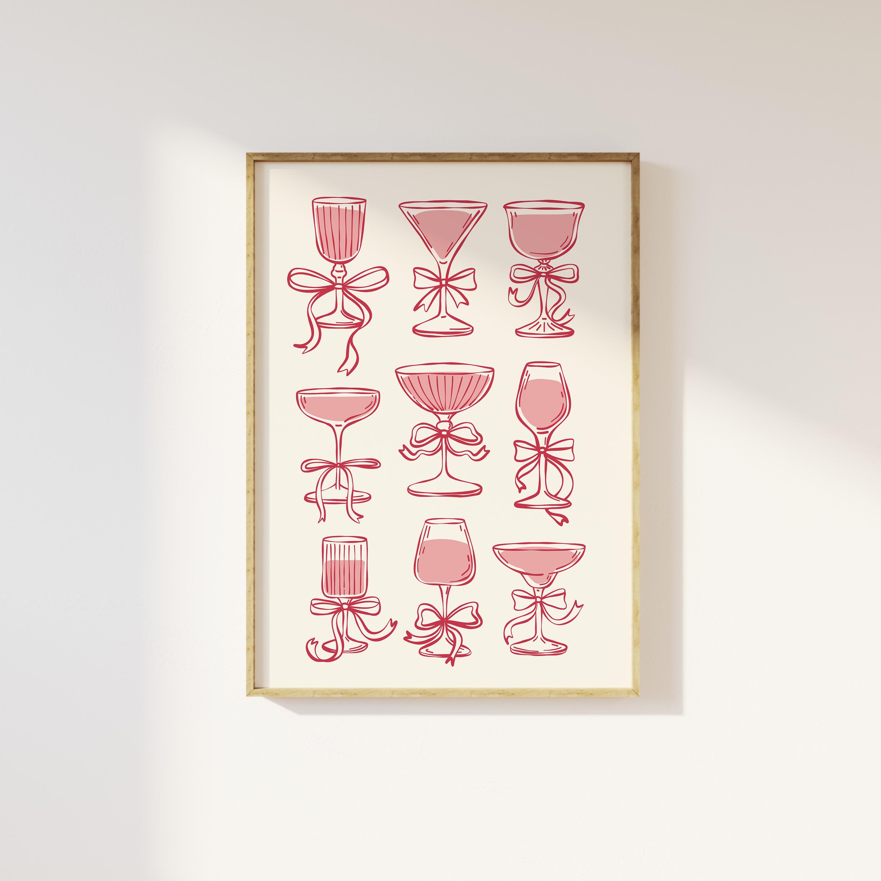 Coquette Cocktails Print - Image 5