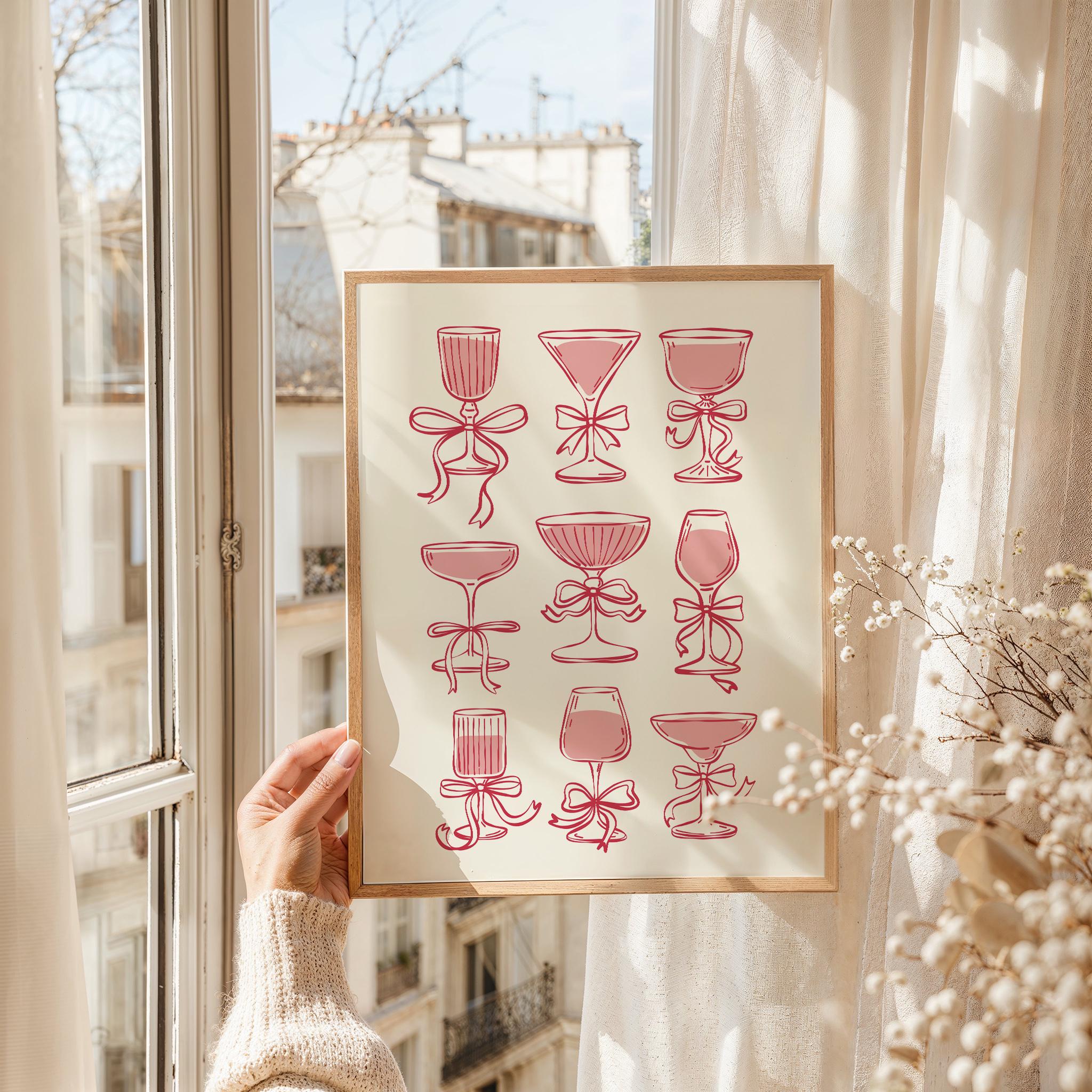 Coquette Cocktails Print - Image 3