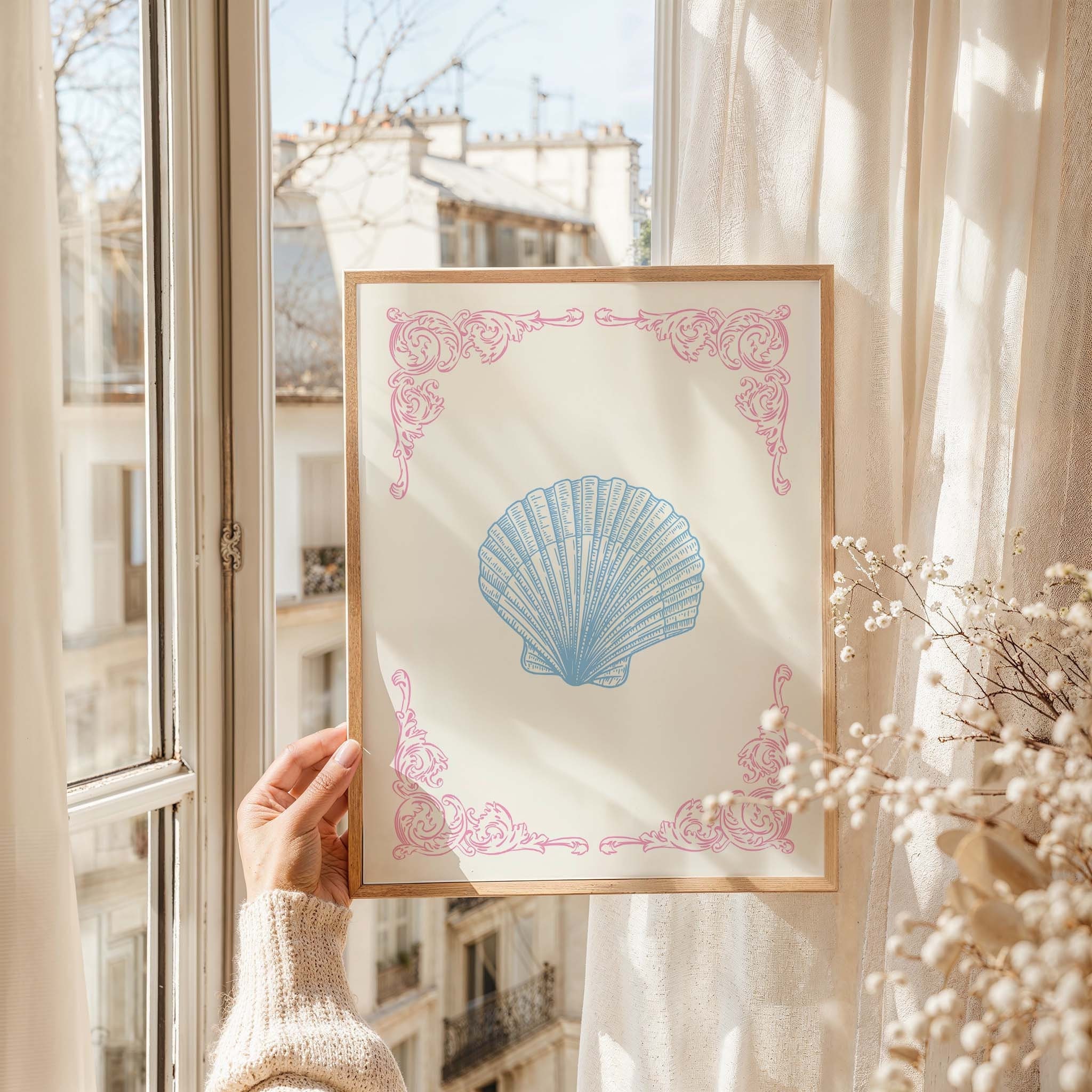 Coquette Seashell Print - Image 2