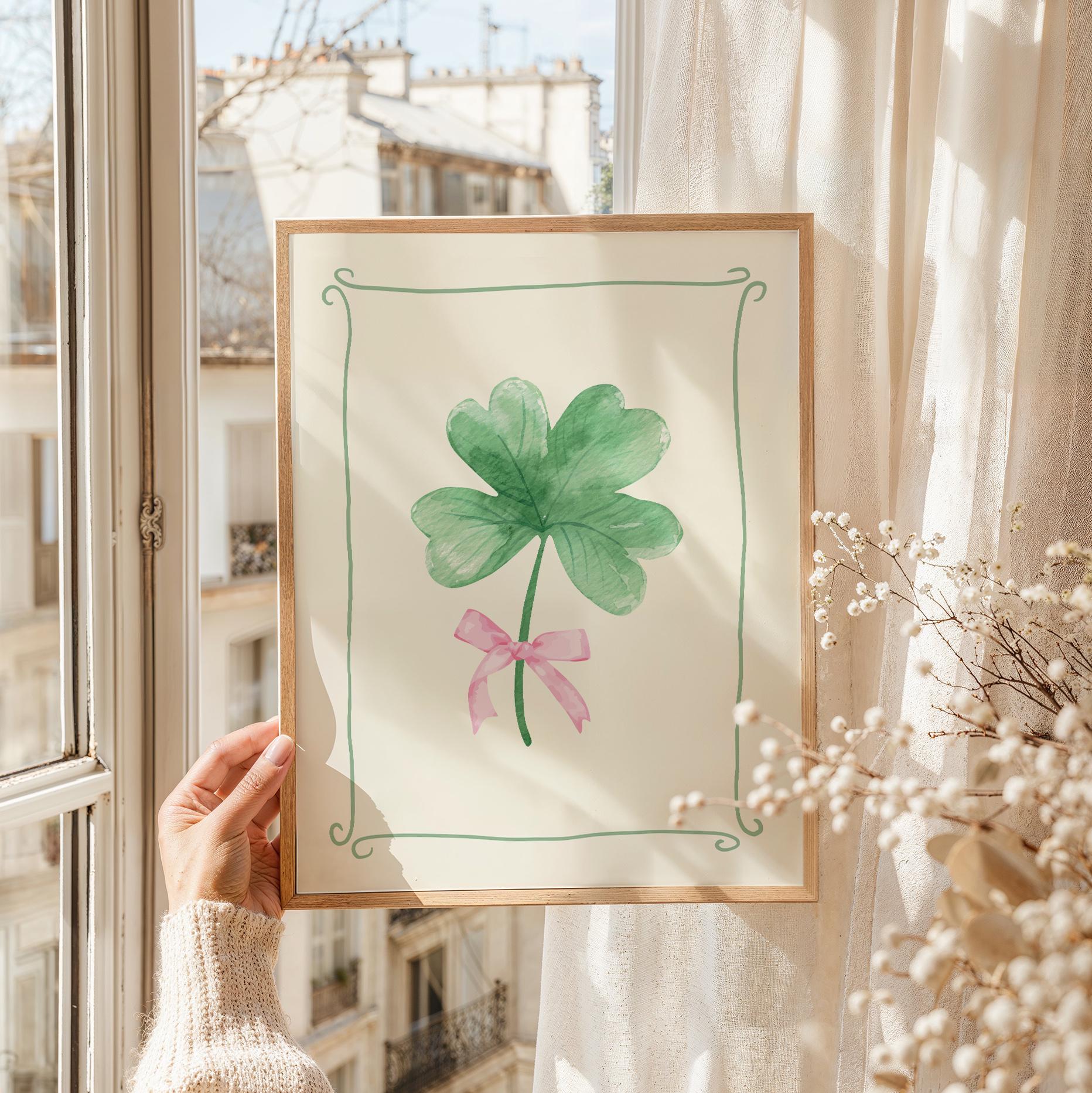 Coquette Shamrock Print - Image 2