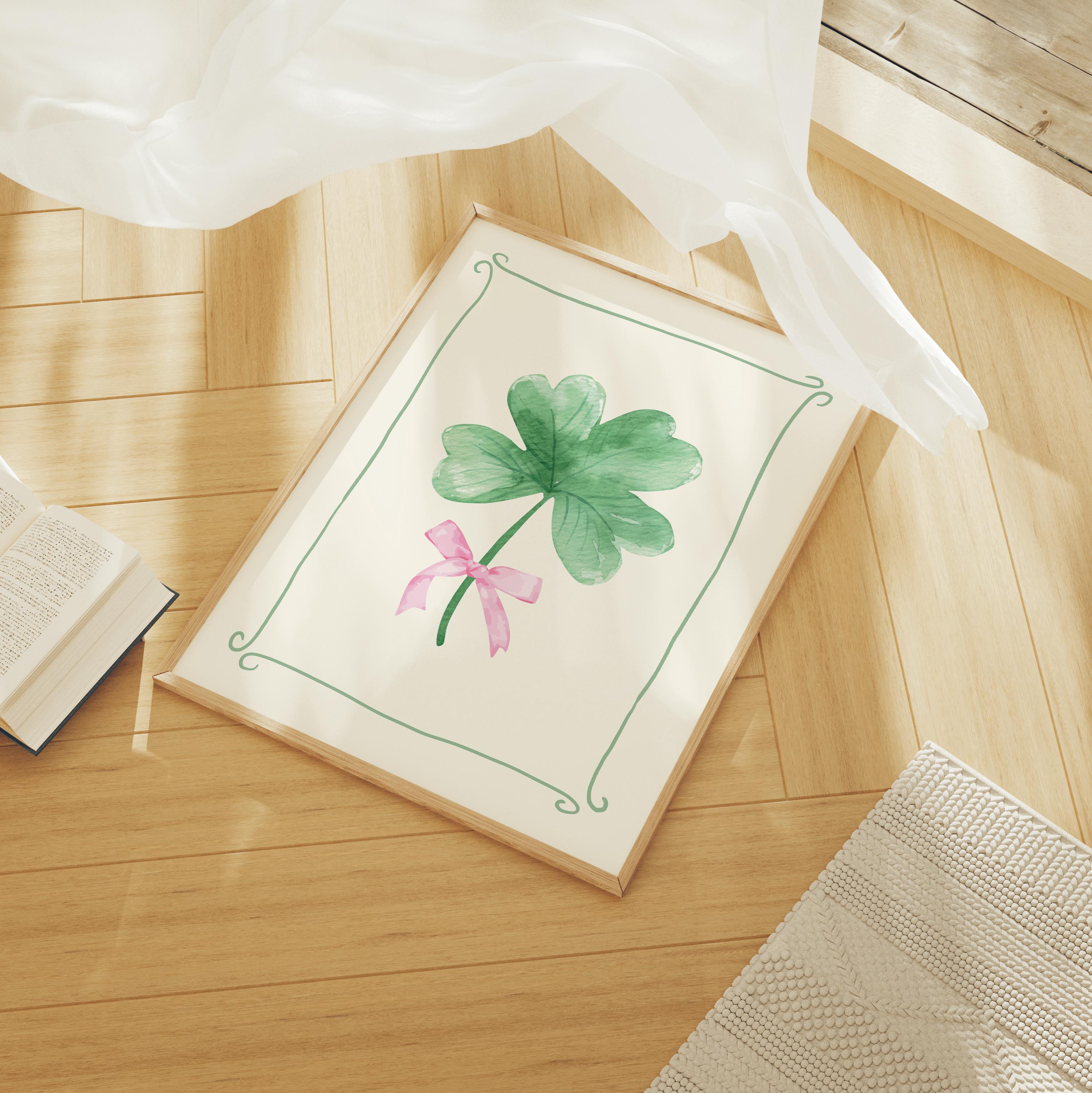 Coquette Shamrock Print - Image 3