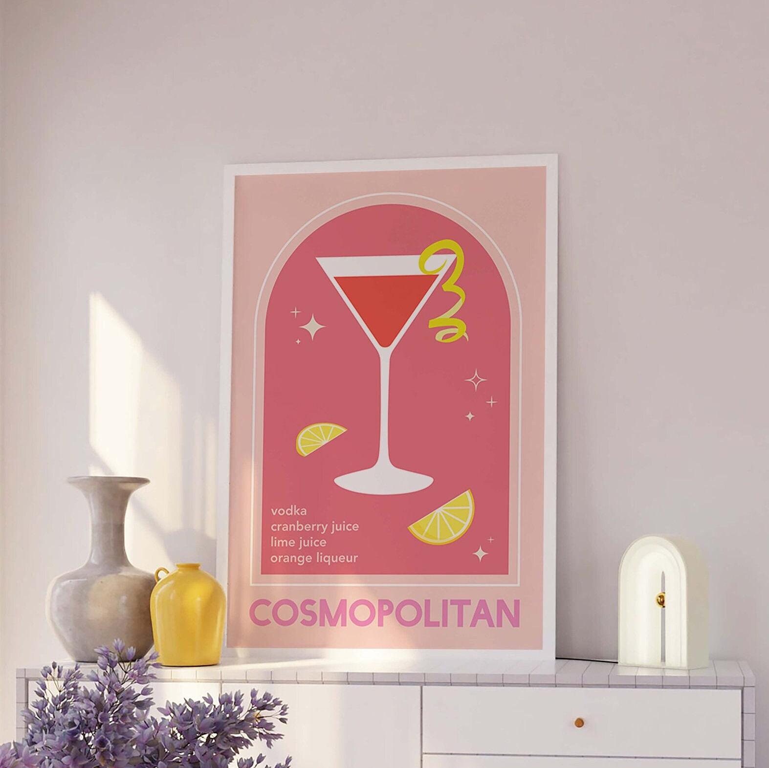 Cosmopolitan Cocktail Print - Image 2