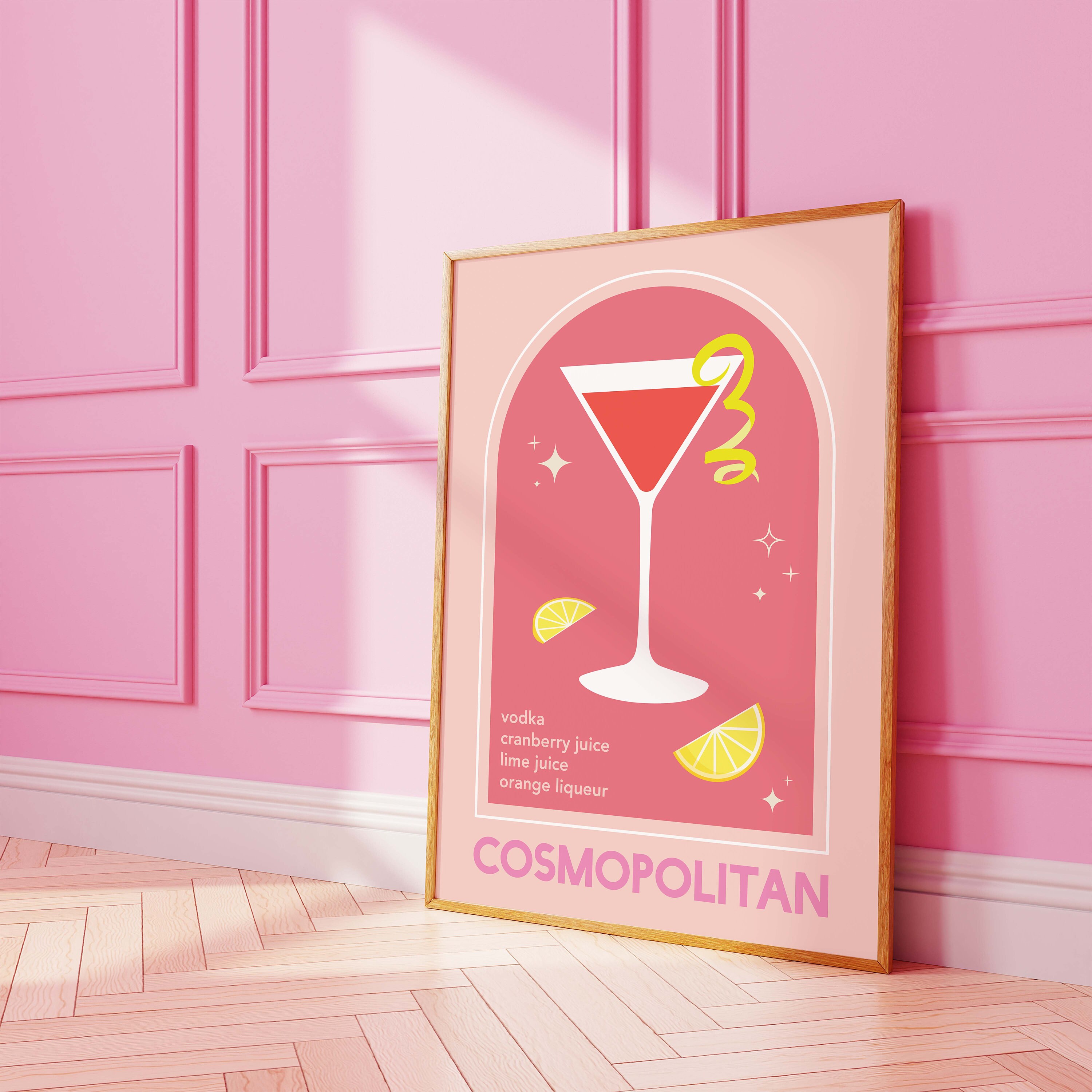 Cosmopolitan Cocktail Print - Image 5