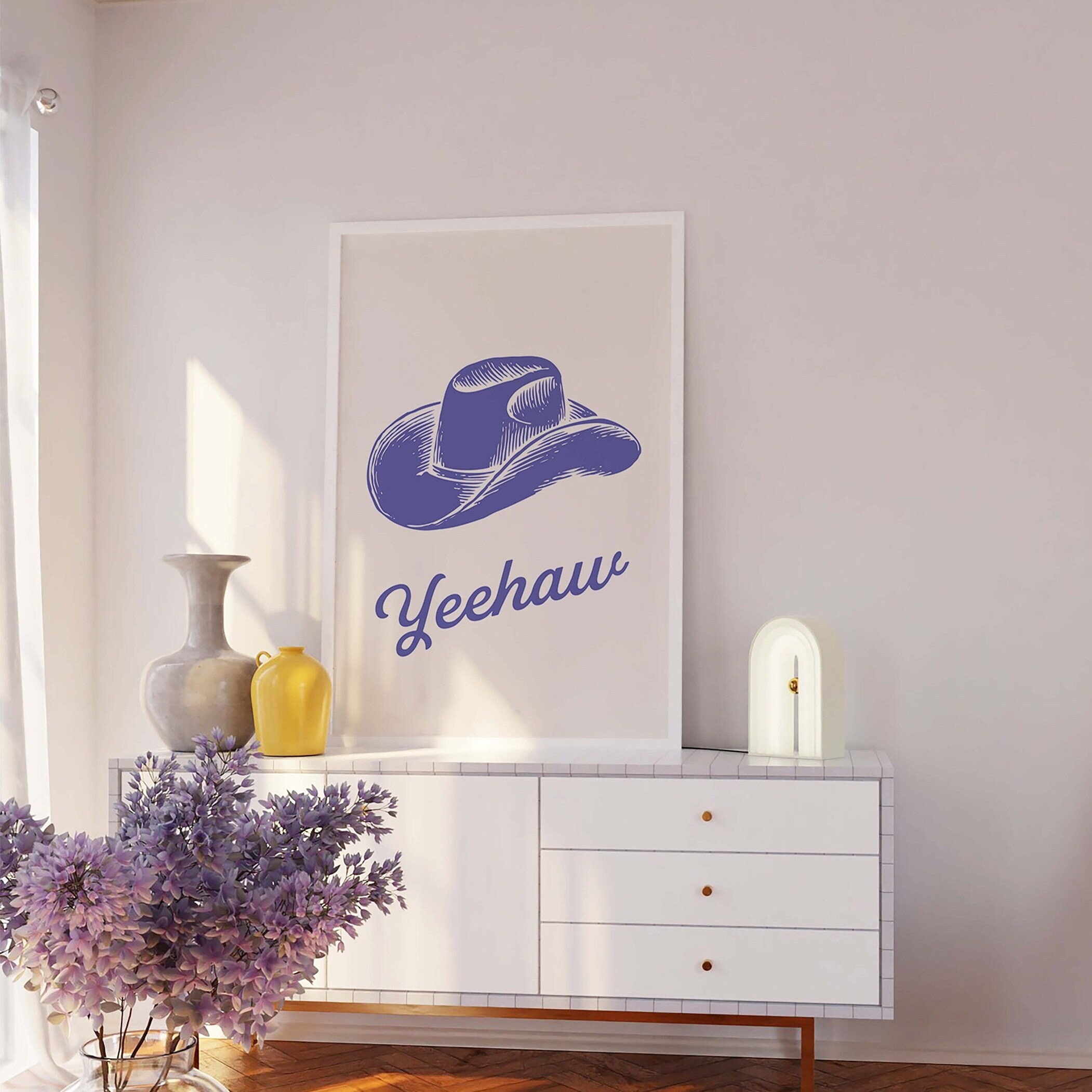 Cowboy Hat Print