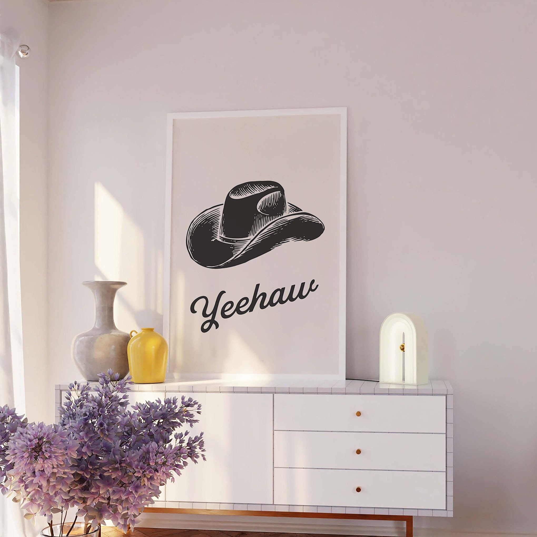 Cowboy Hat Print - Image 2