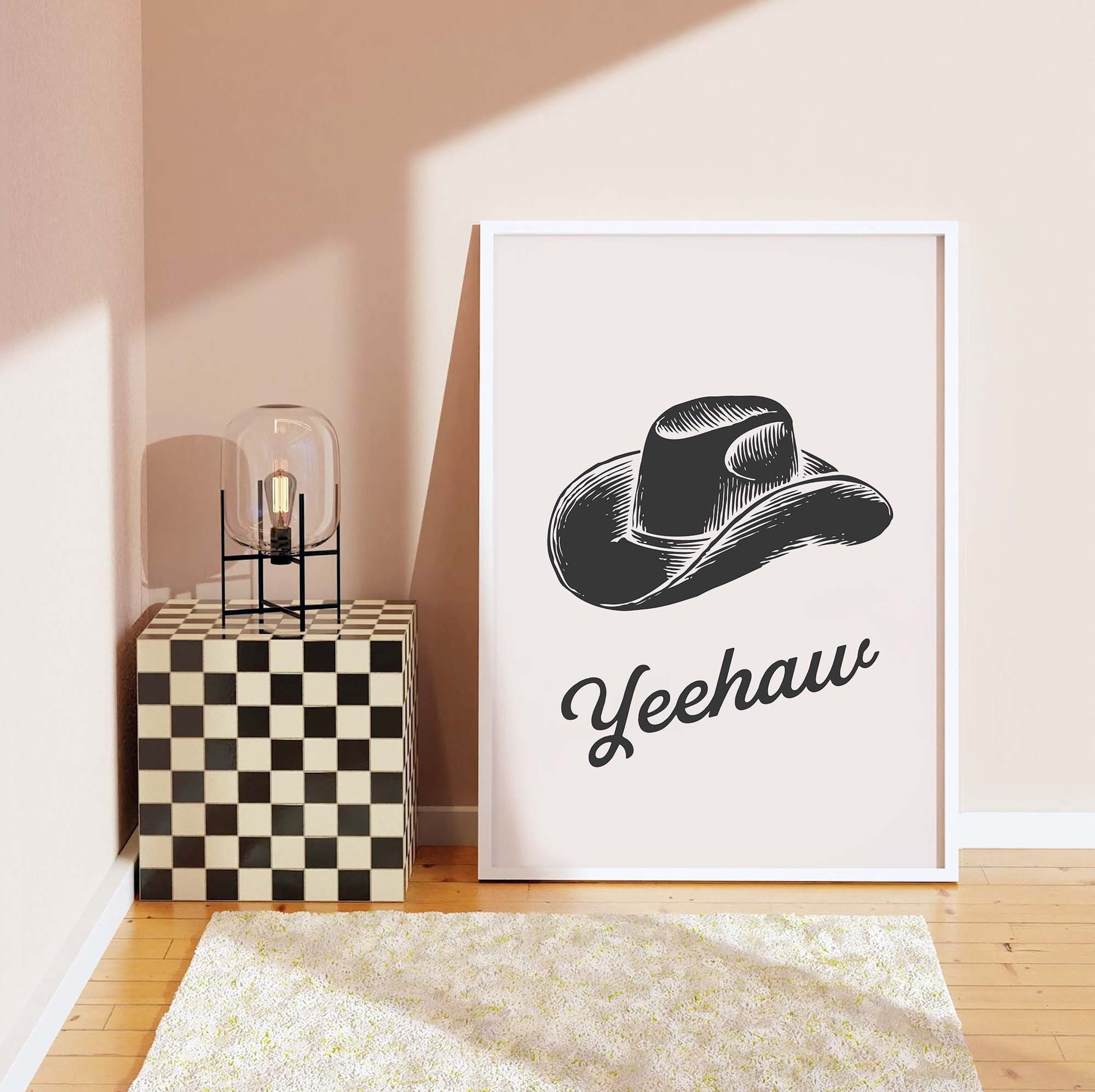 Cowboy Hat Print - Image 3