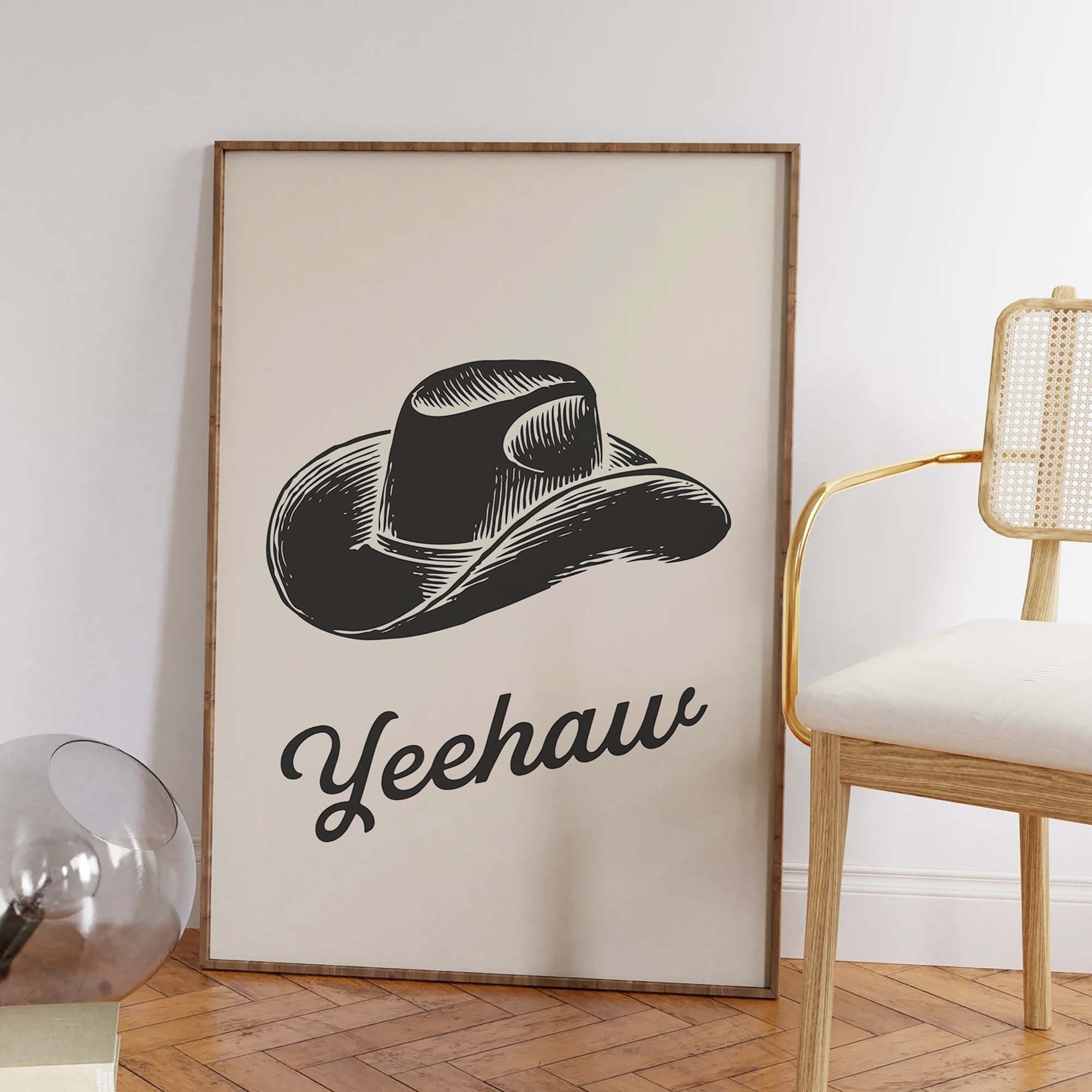 Cowboy Hat Print - Image 4