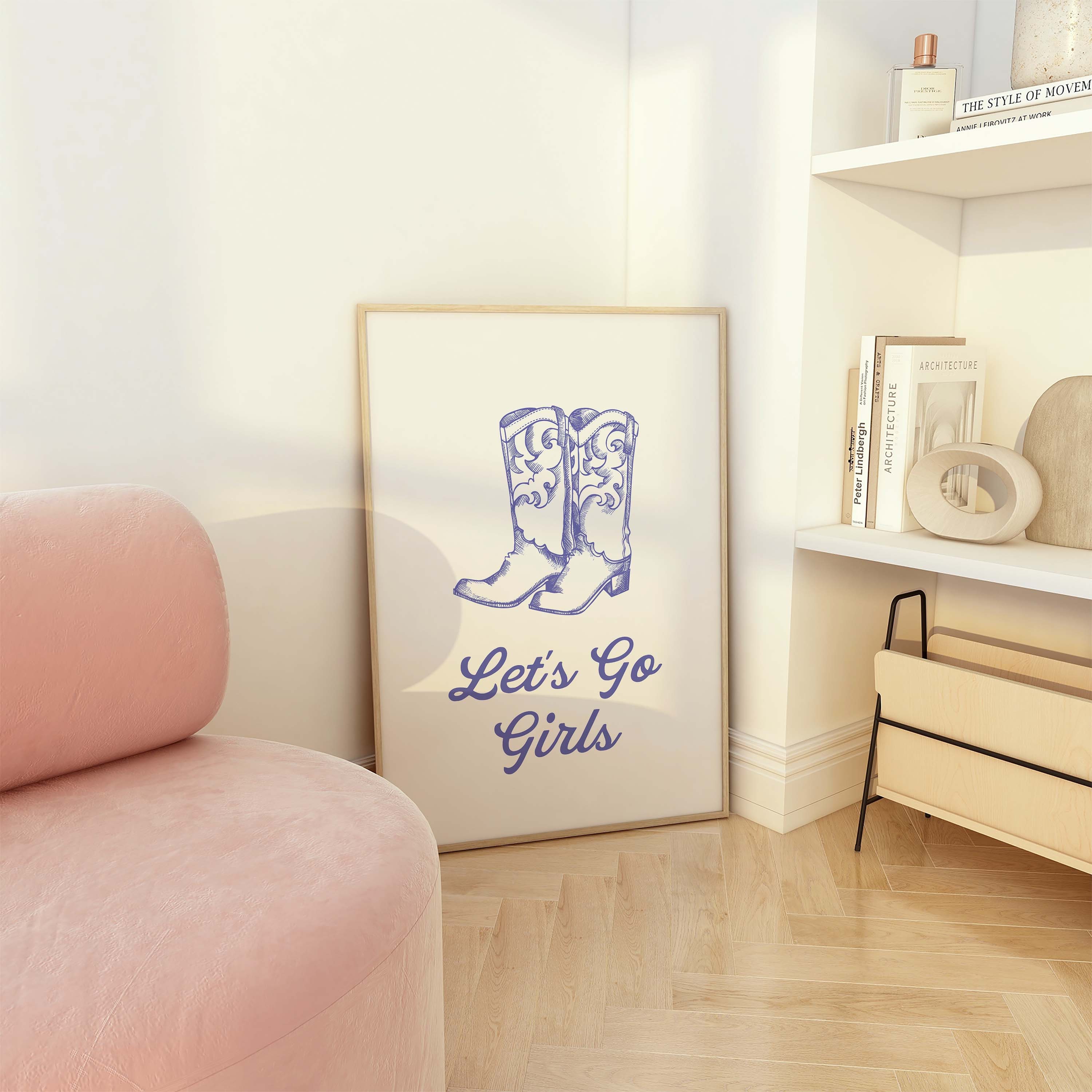 Cowgirl Boots Print - Image 3