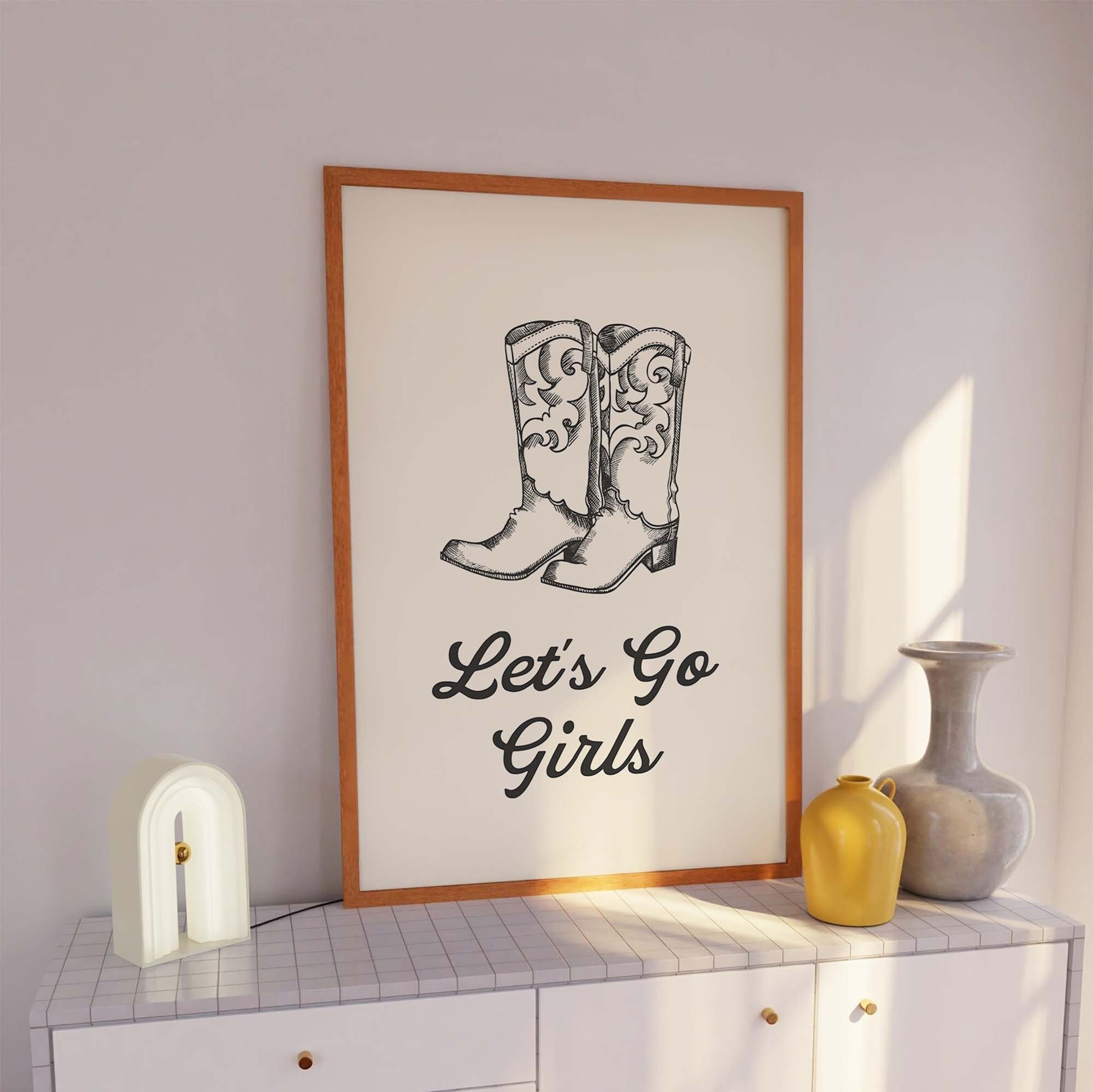 Cowgirl Boots Print - Image 2