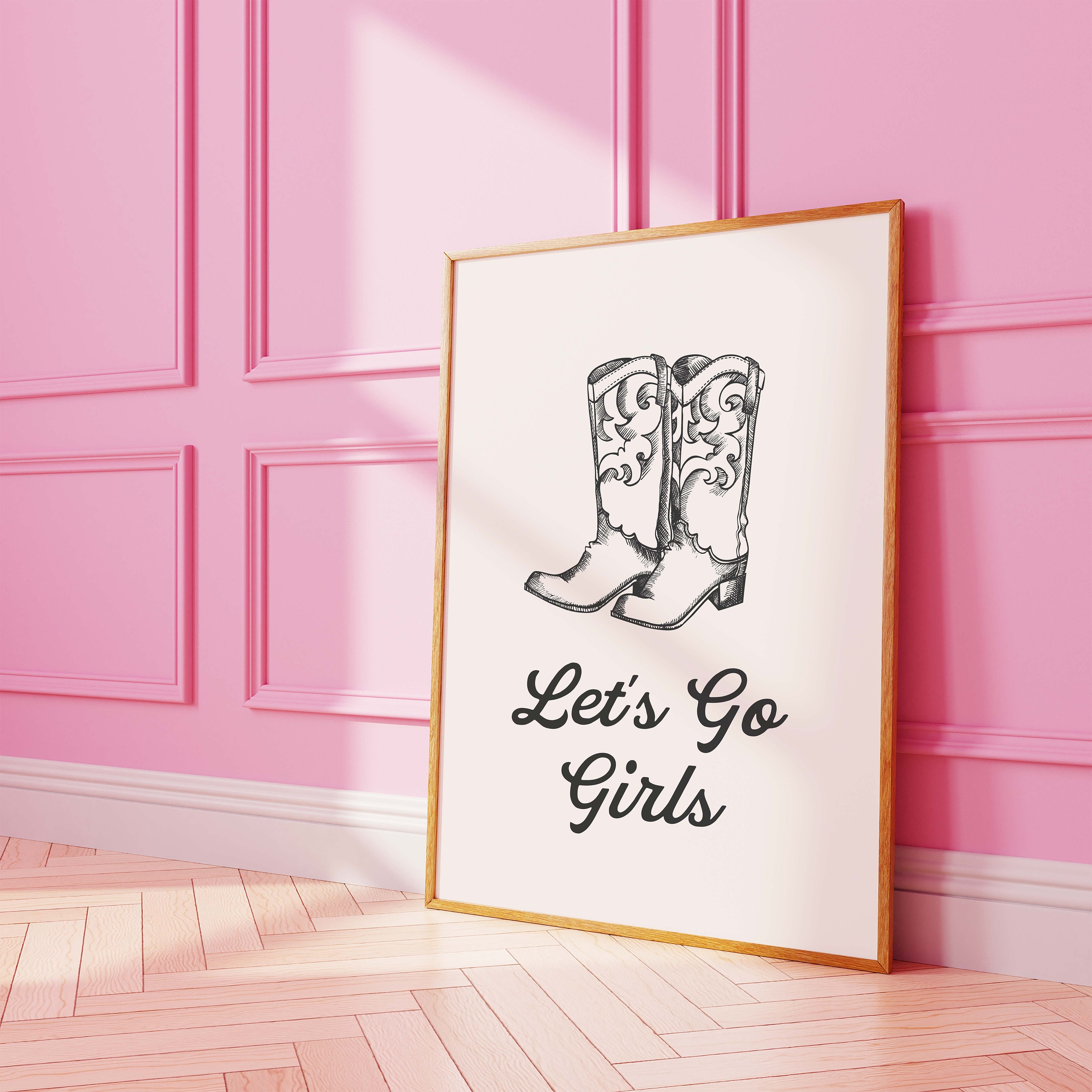 Cowgirl Boots Print - Image 3