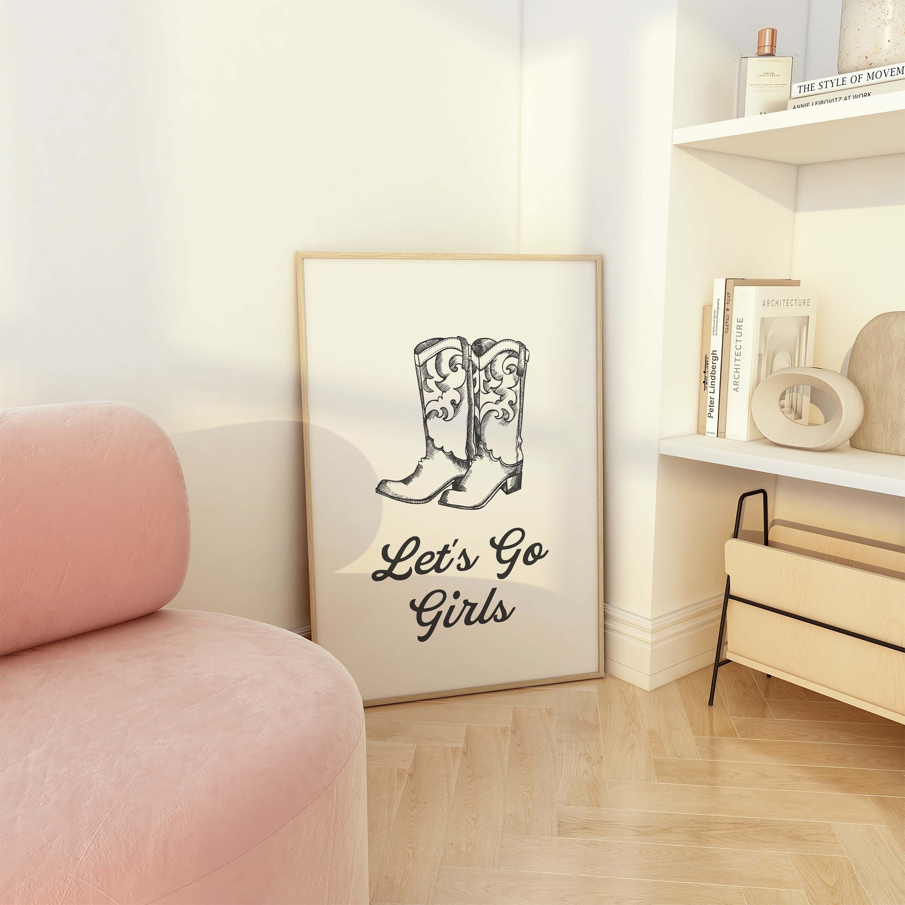 Cowgirl Boots Print - Image 4