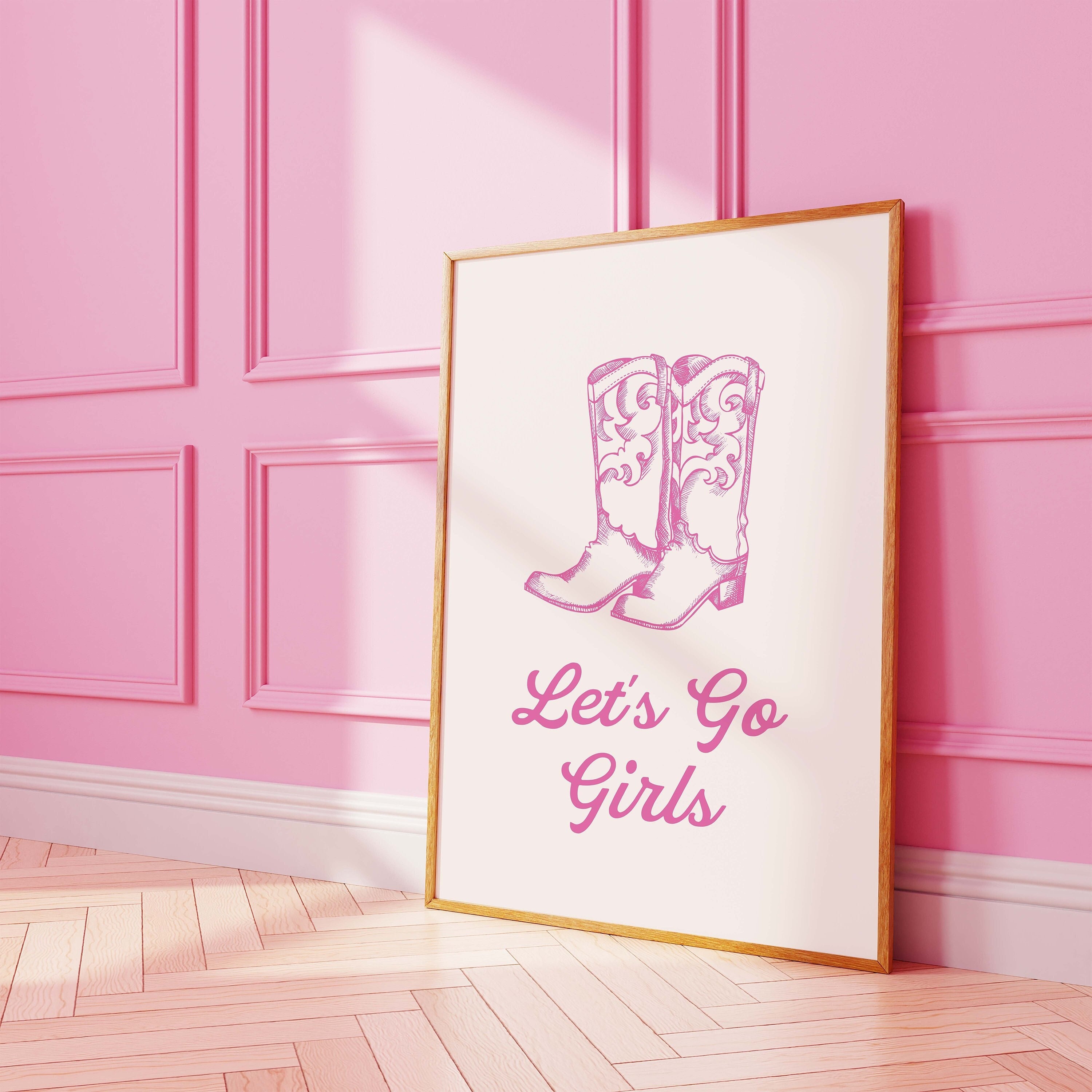 Cowgirl Boots Print