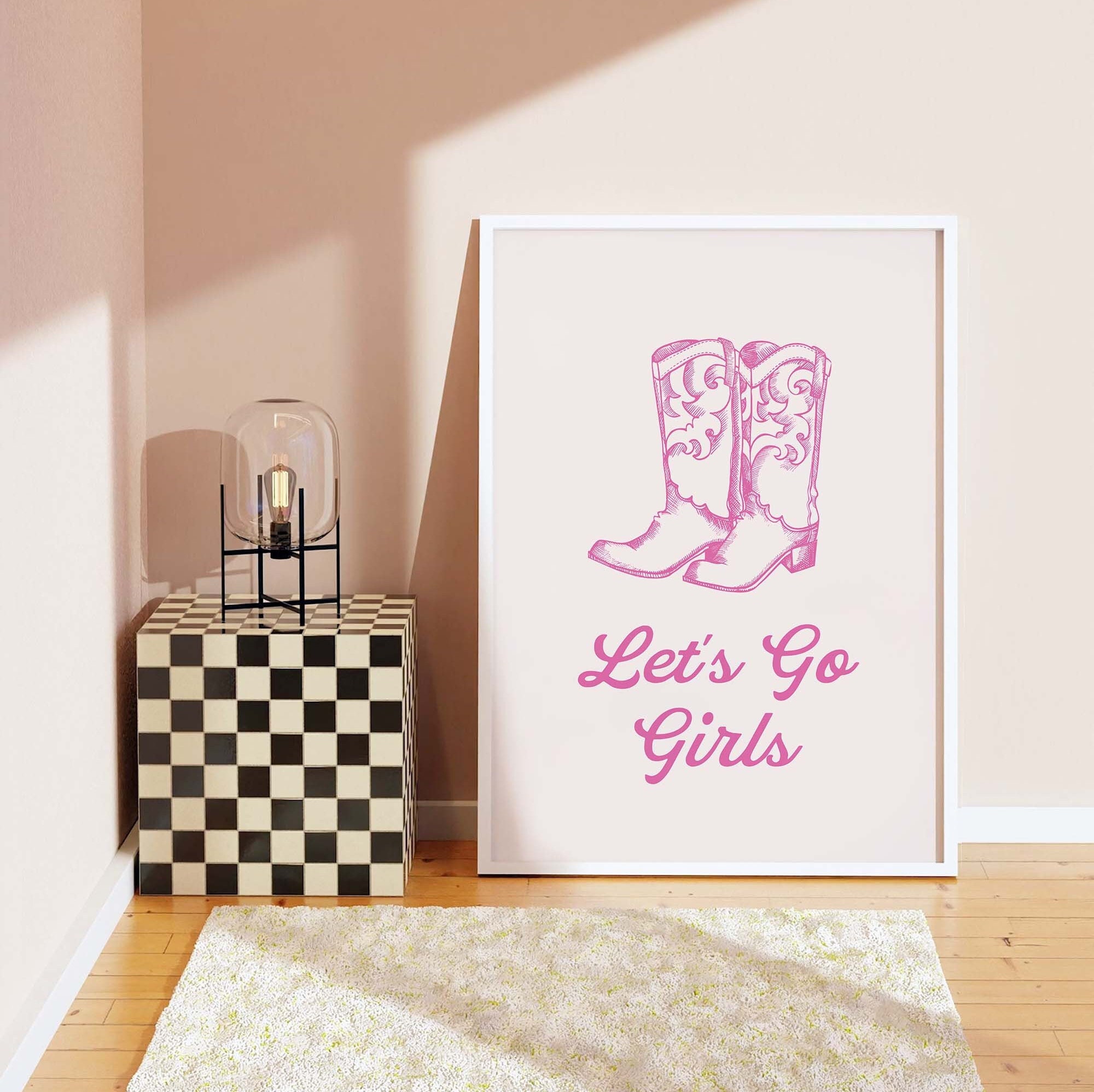 Cowgirl Boots Print - Image 3