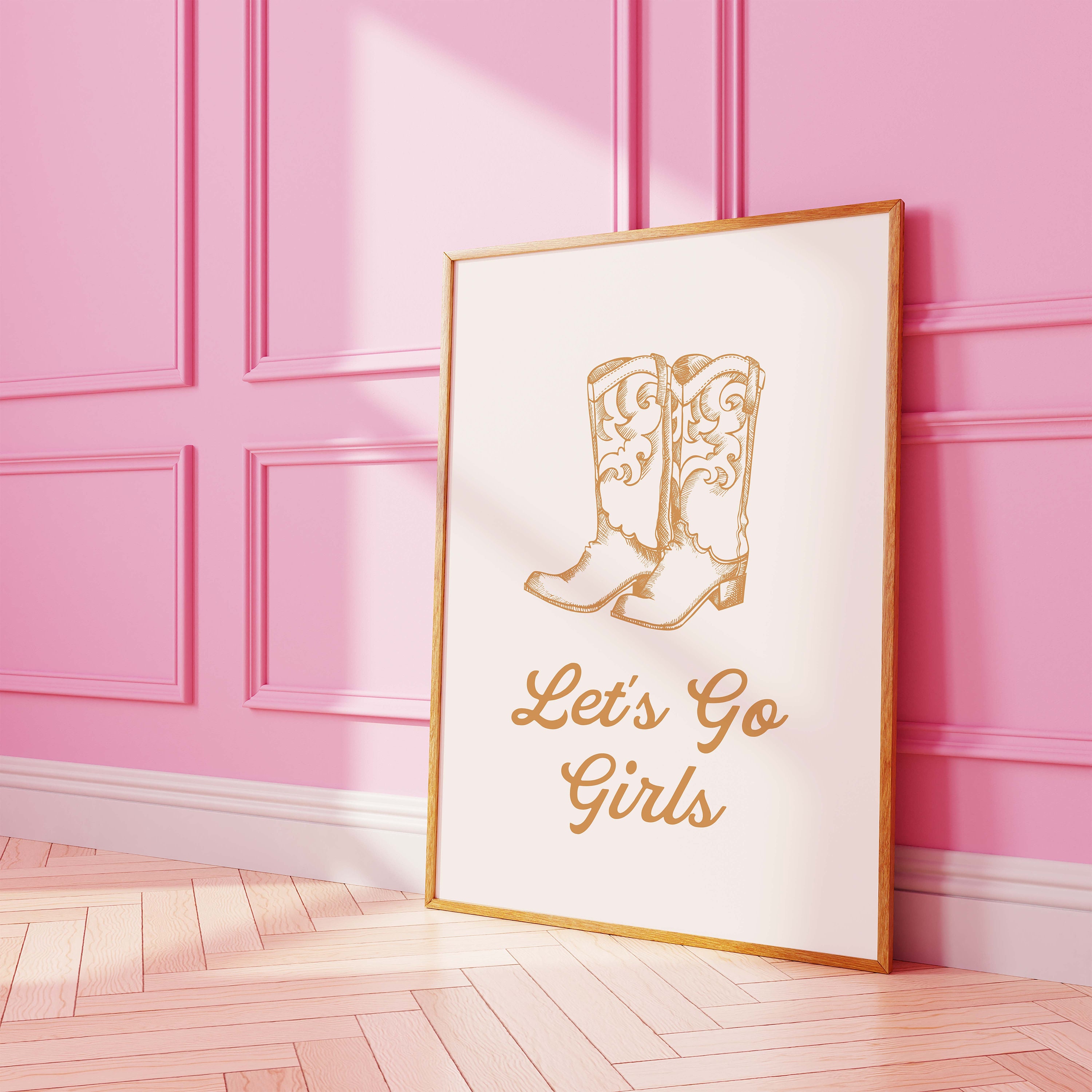 Cowgirl Boots Print - Image 2