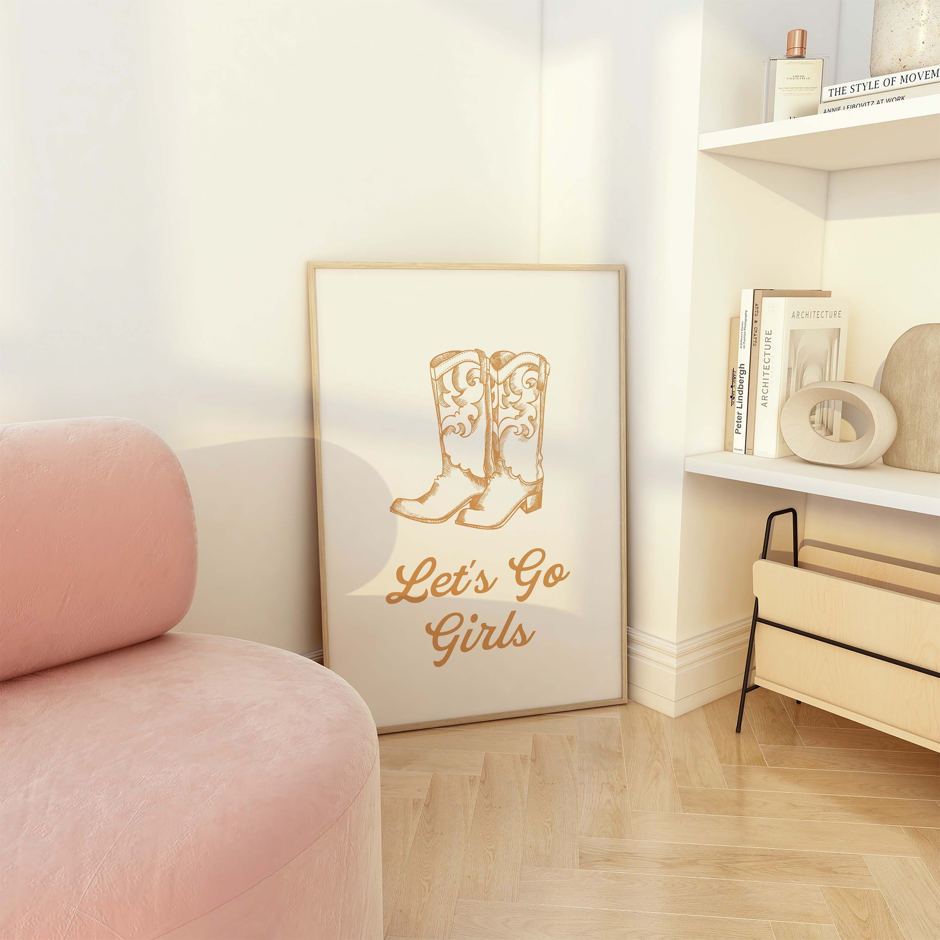 Cowgirl Boots Print - Image 4