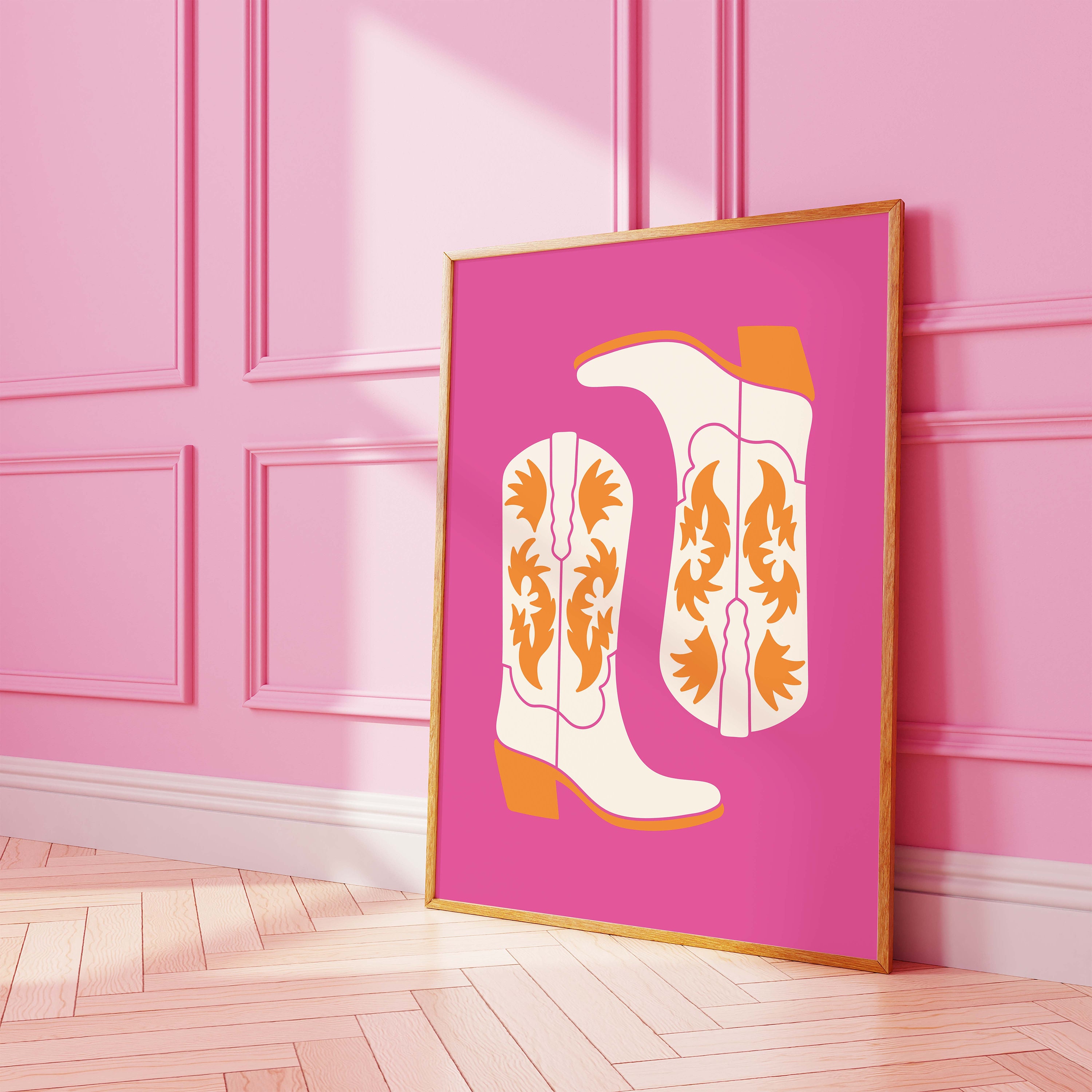 Cowgirl Boots Print - Image 5