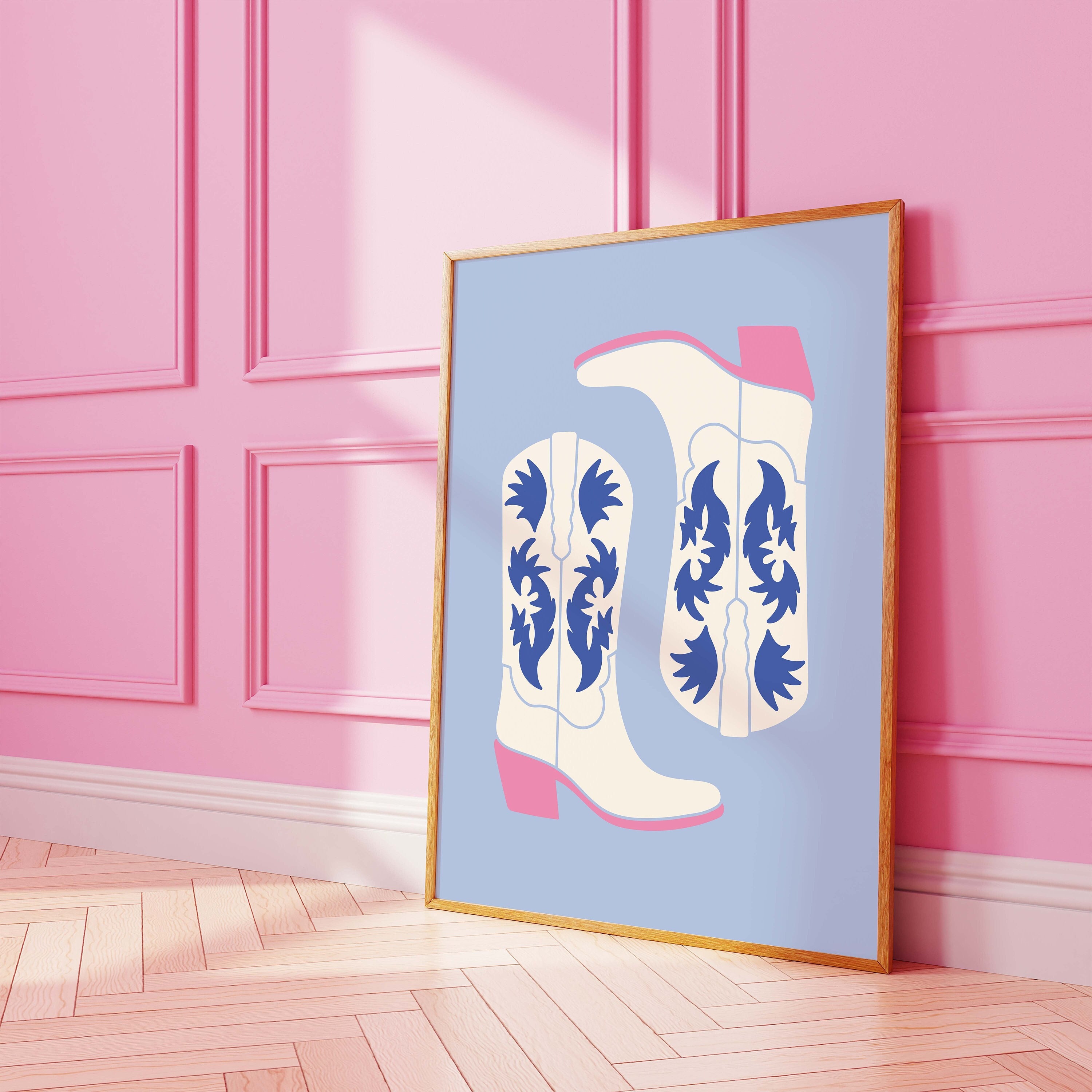 Cowgirl Boots Print - Image 2