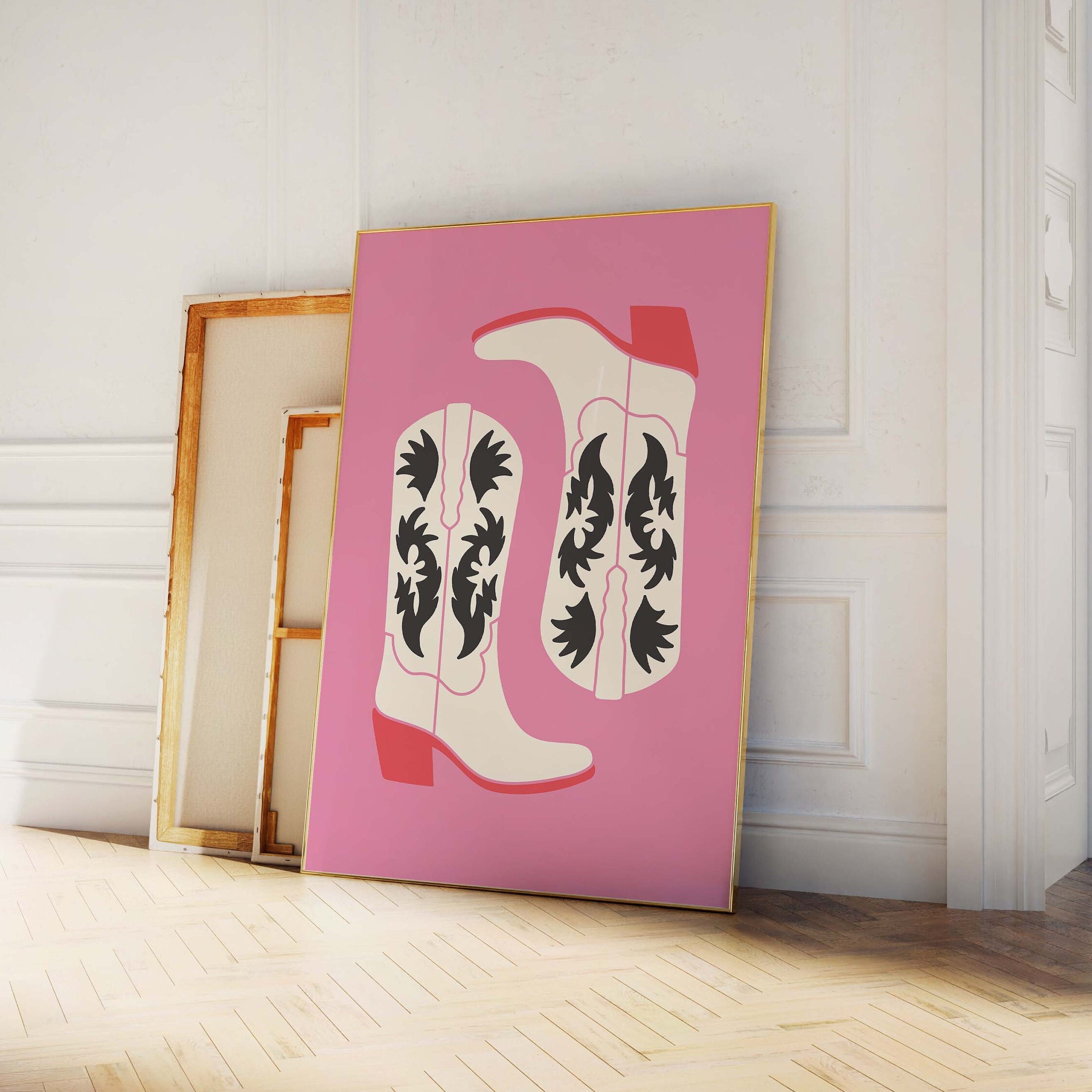 Cowgirl Boots Print - Image 3