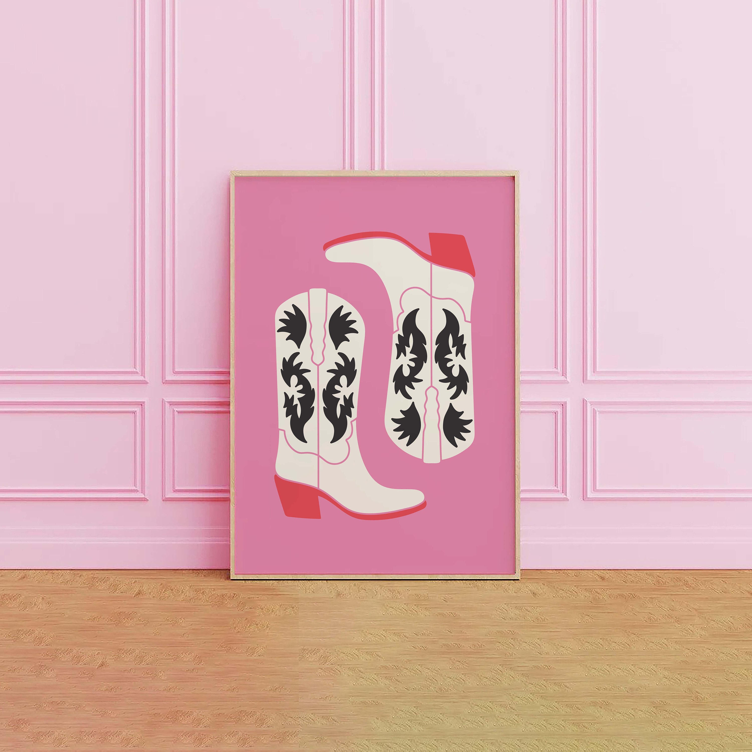 Cowgirl Boots Print - Image 4