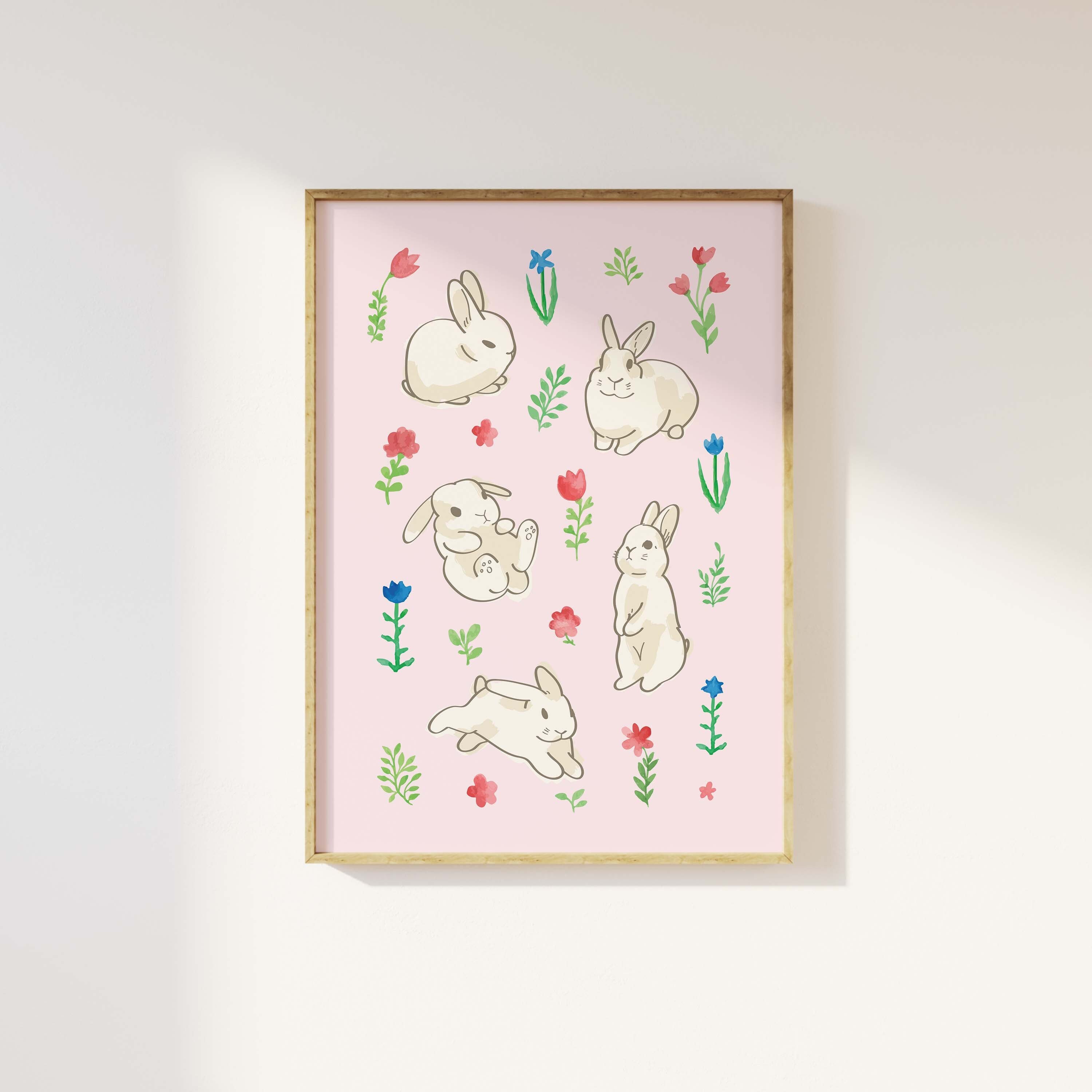 Cute Bunnies Print