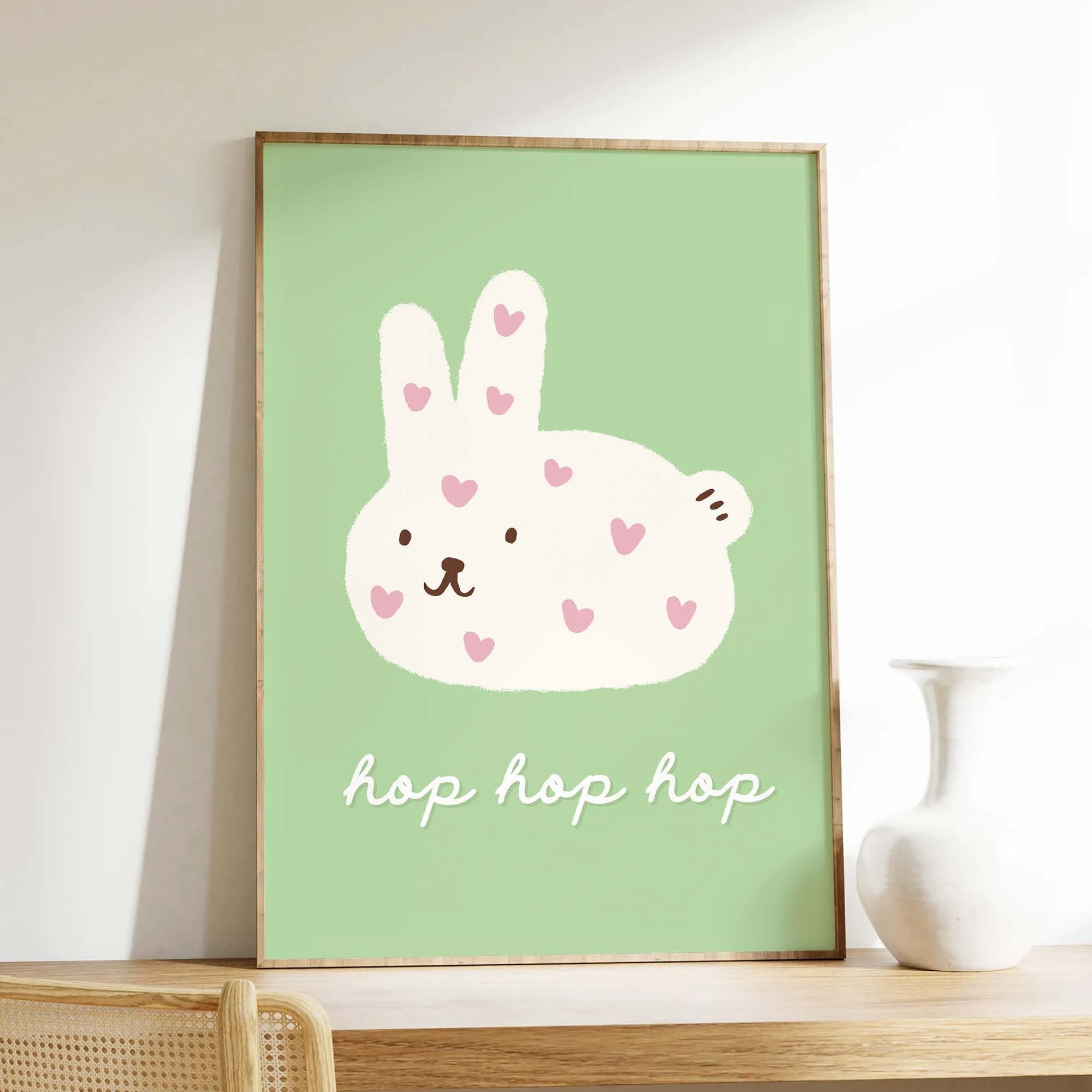 Cute Bunny Print - Image 5