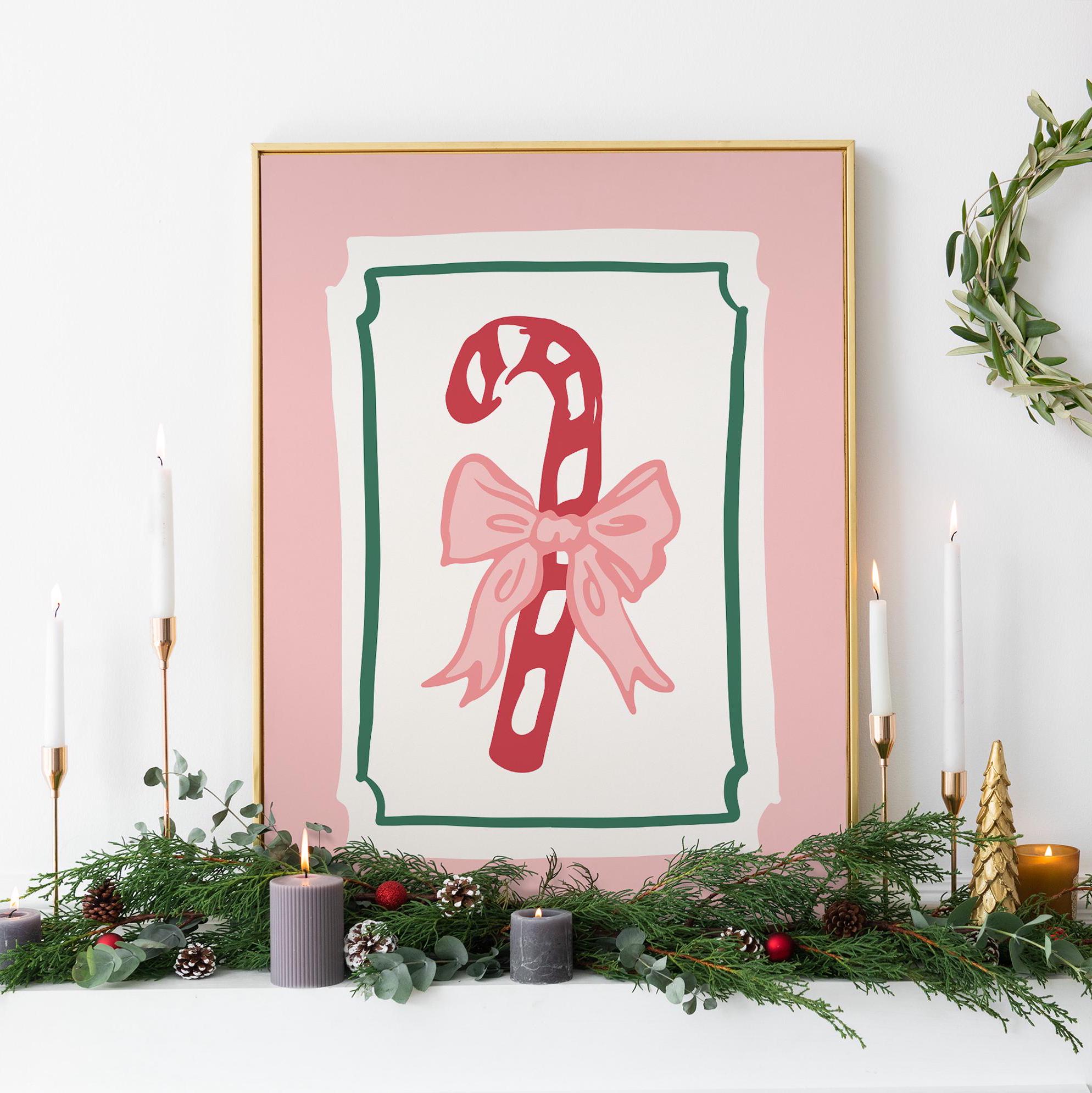 Cute Candy Cane Print - Image 4