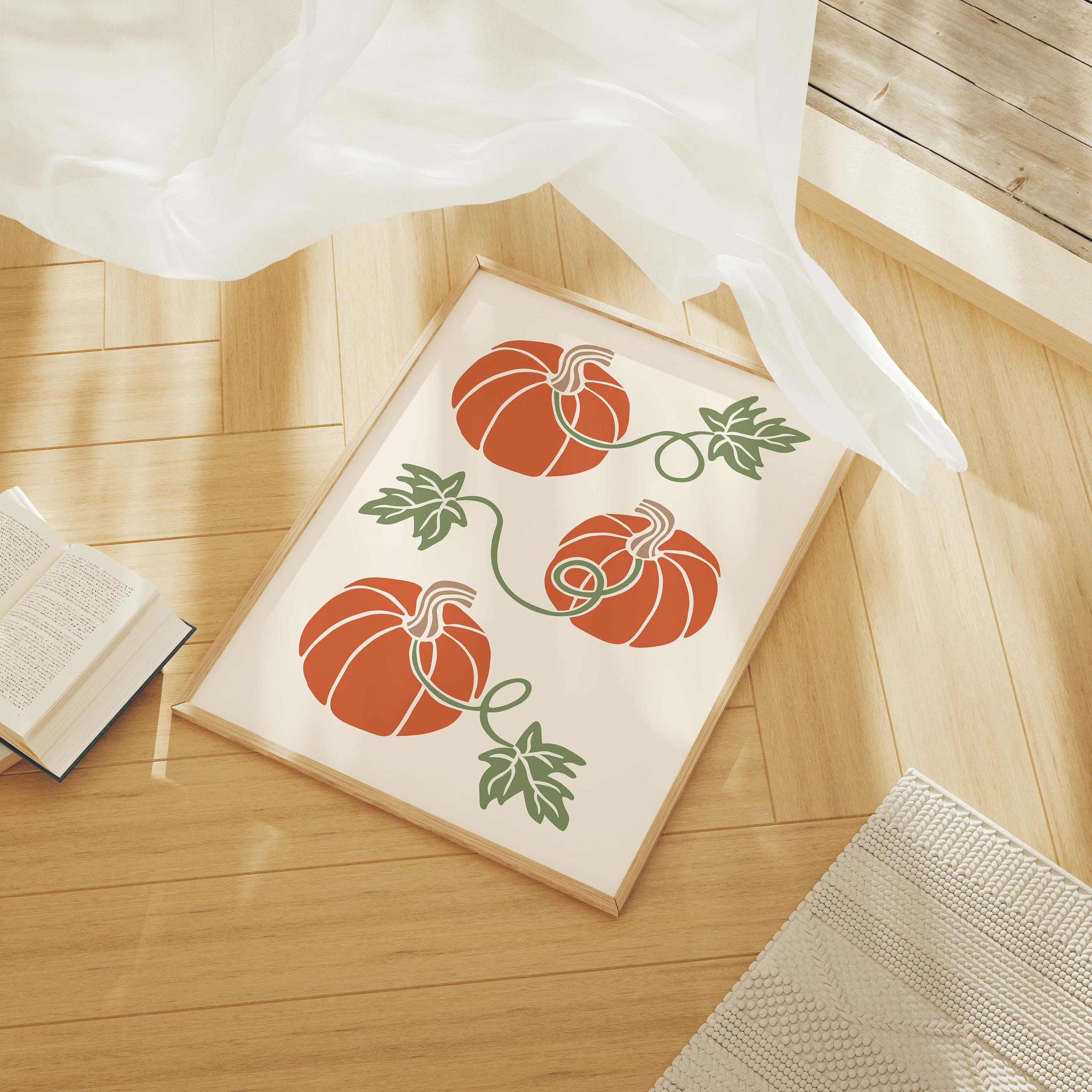 Cute Pumpkins Print - Image 2