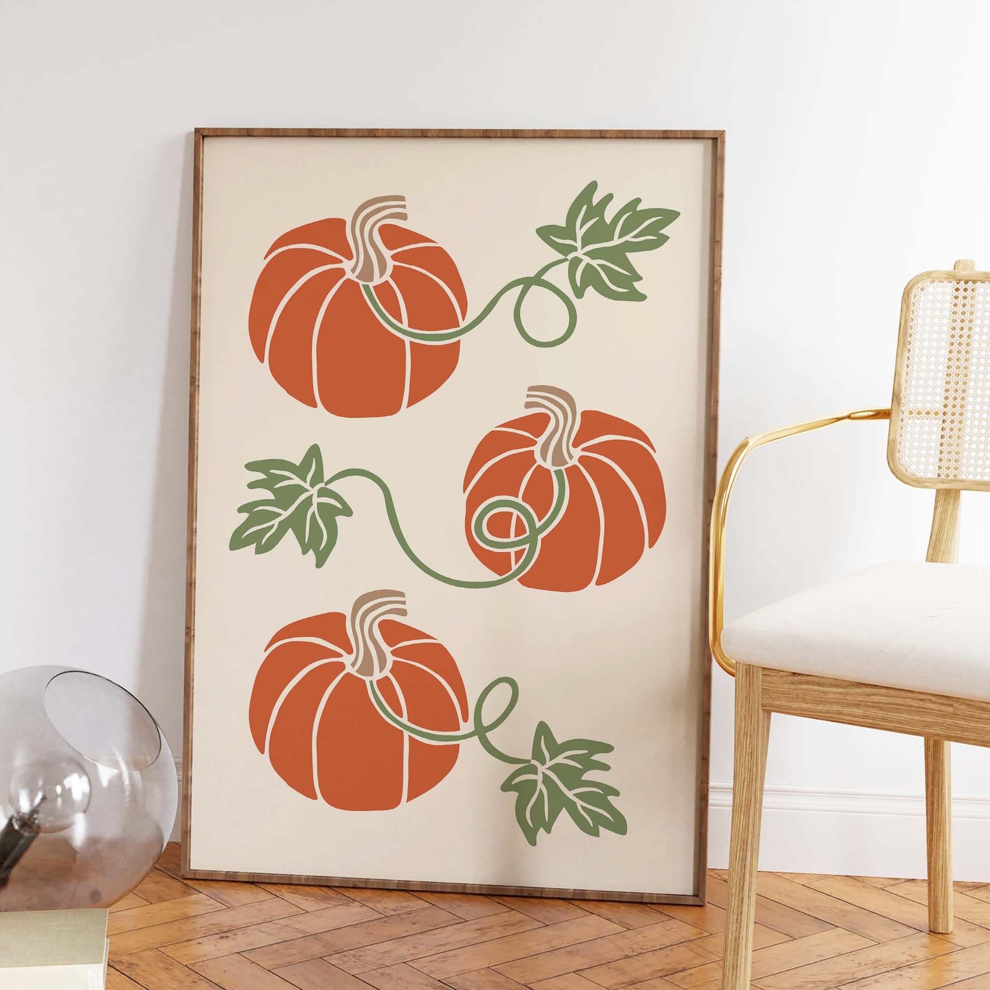 Cute Pumpkins Print - Image 4