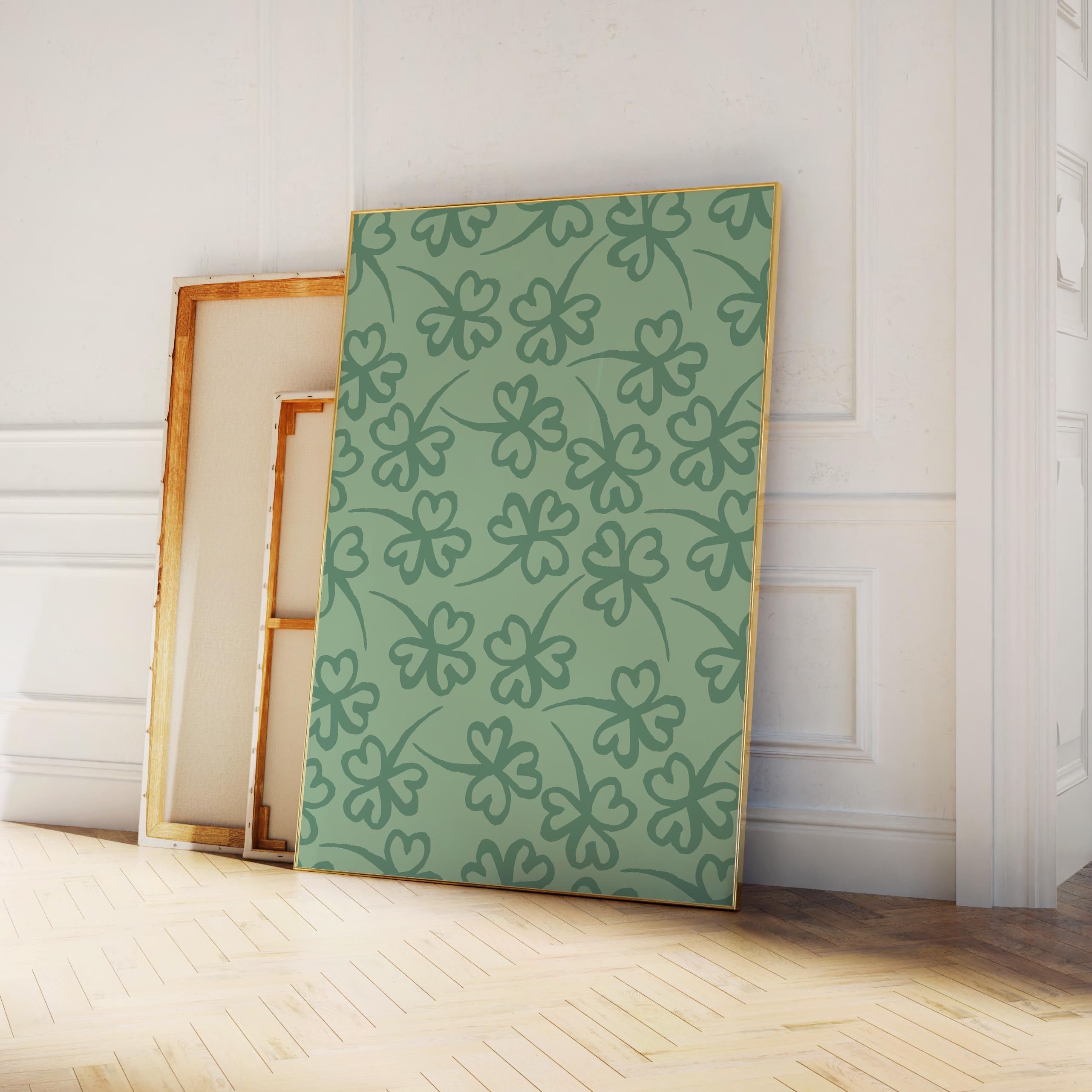 Cute Shamrock Print - Image 2