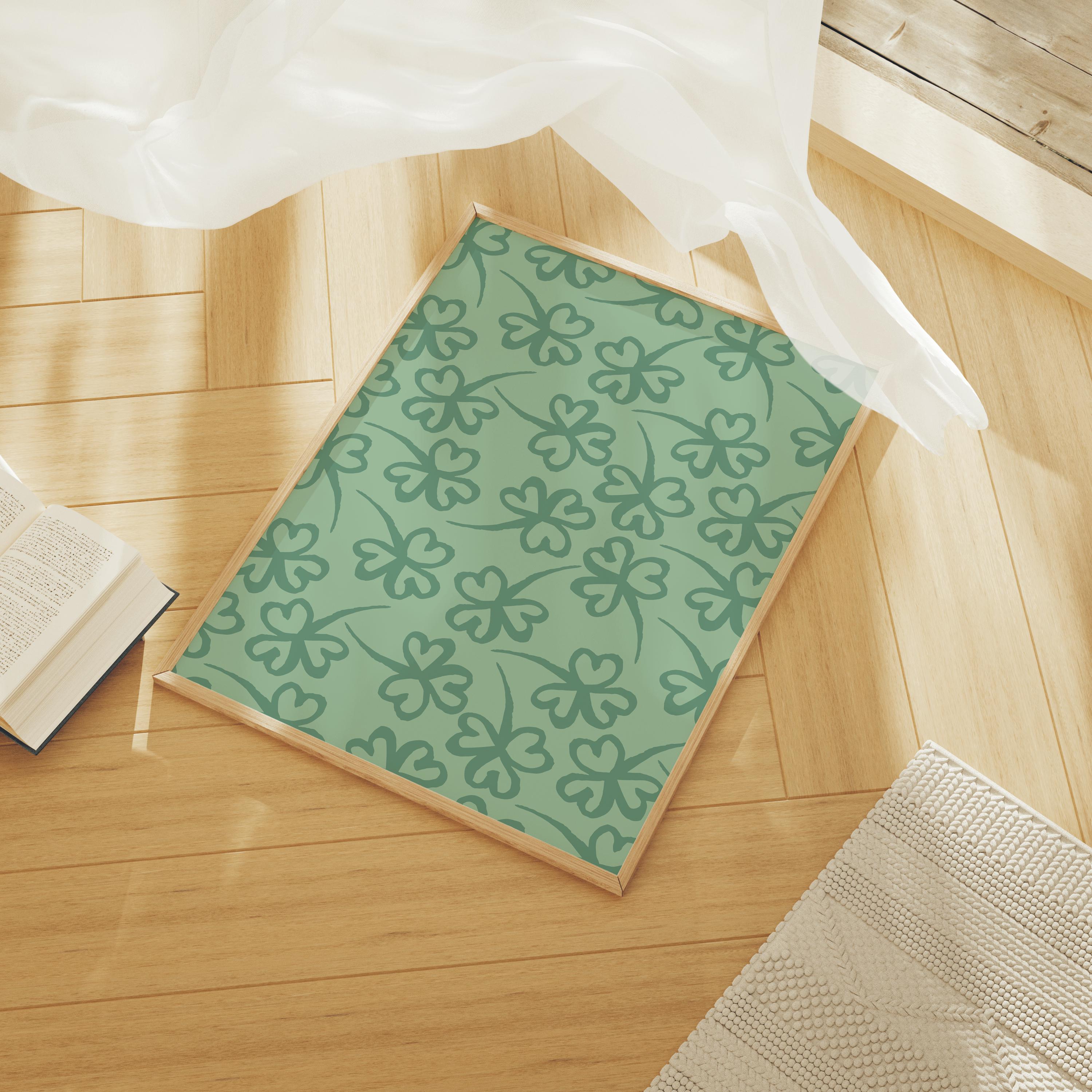 Cute Shamrock Print - Image 3