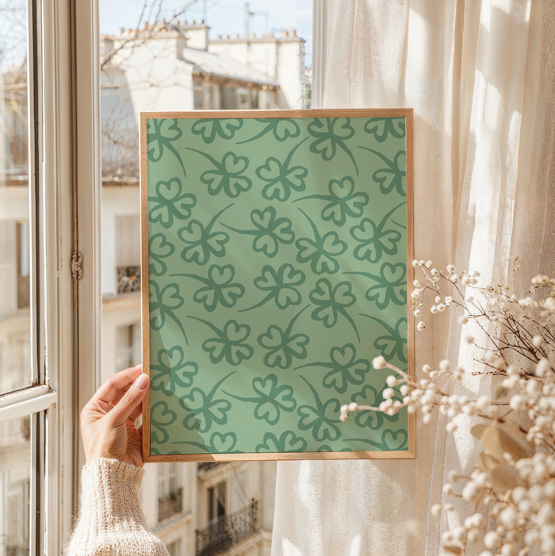 Cute Shamrock Print - Image 5