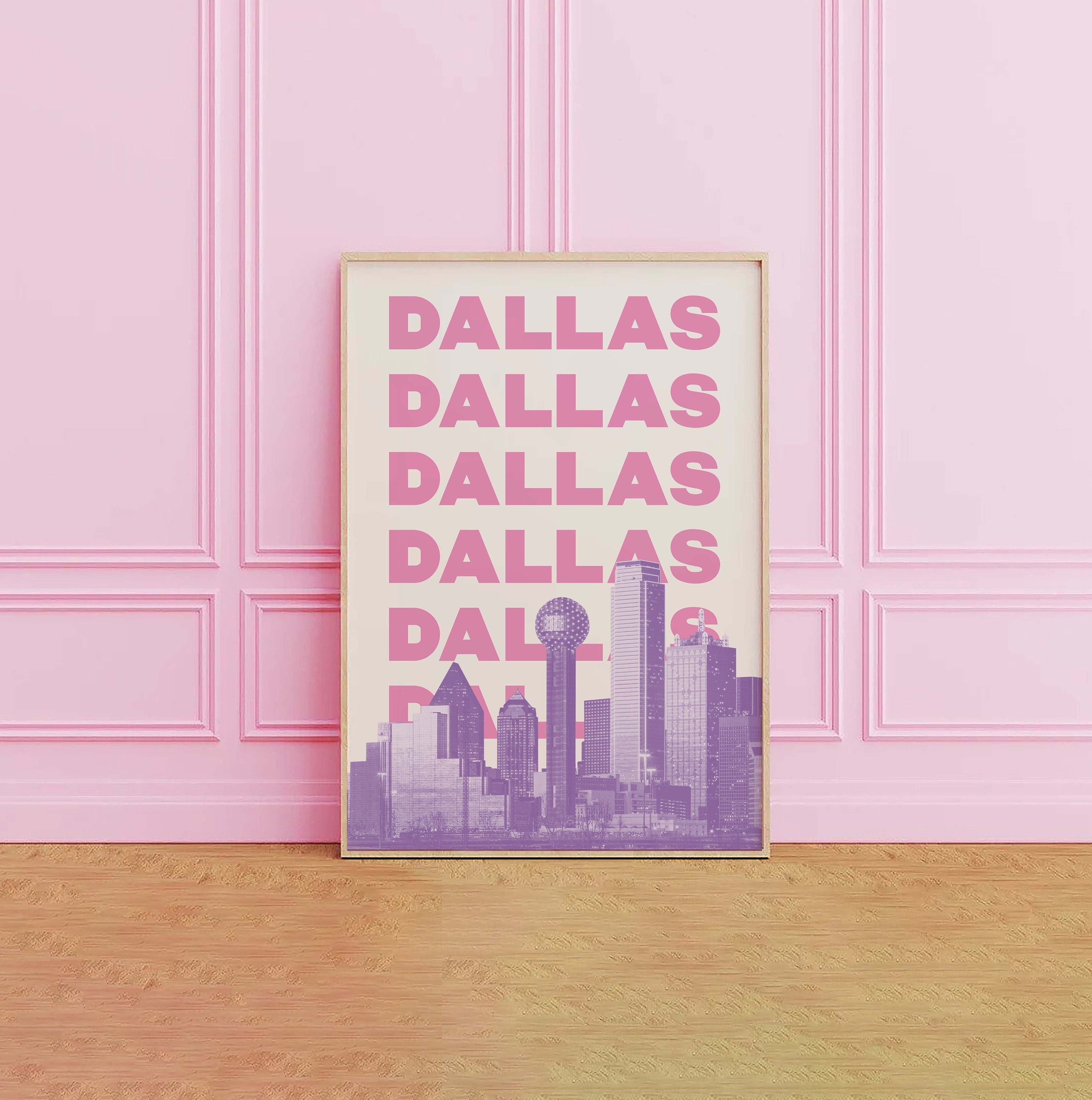 Dallas Travel Print