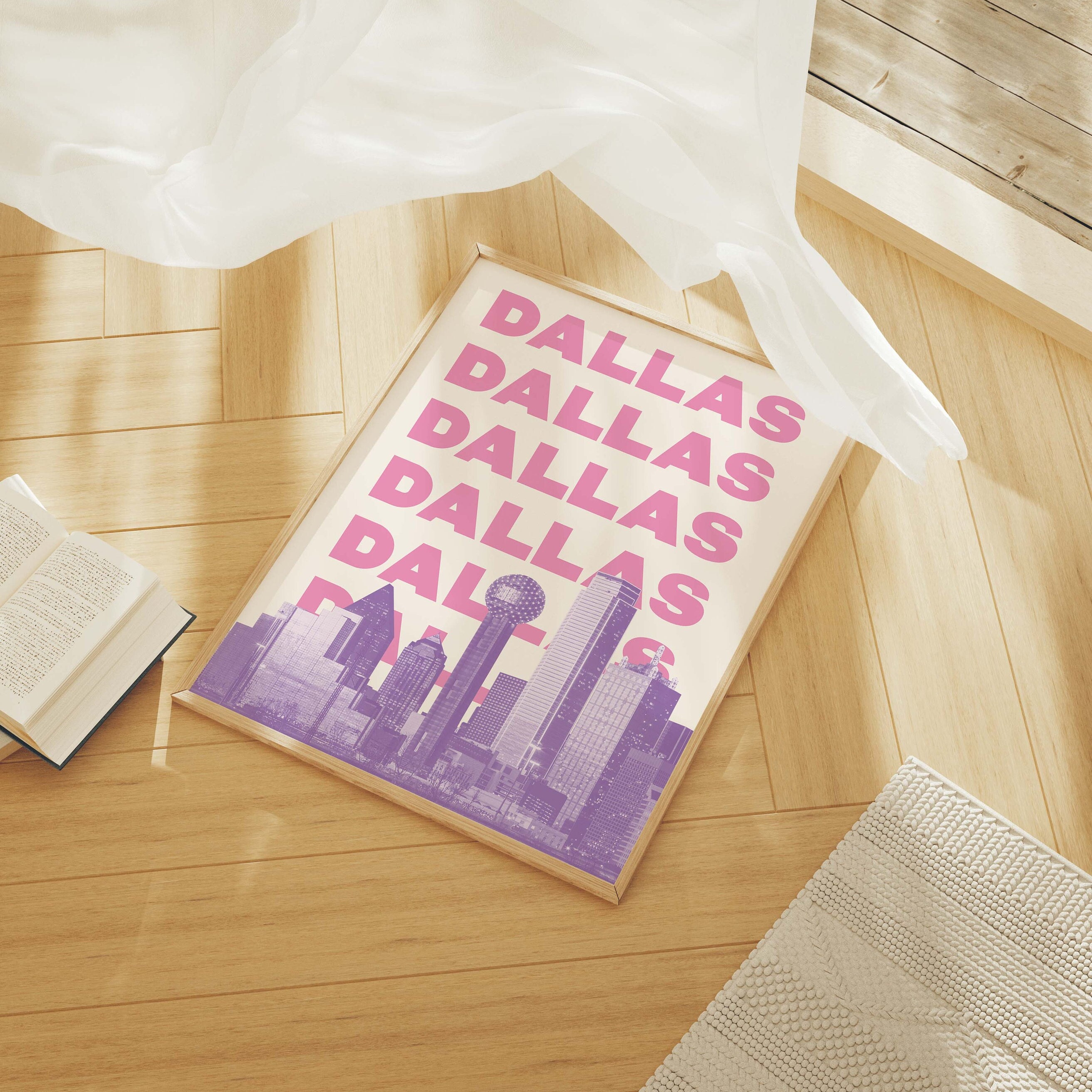 Dallas Travel Print - Image 2