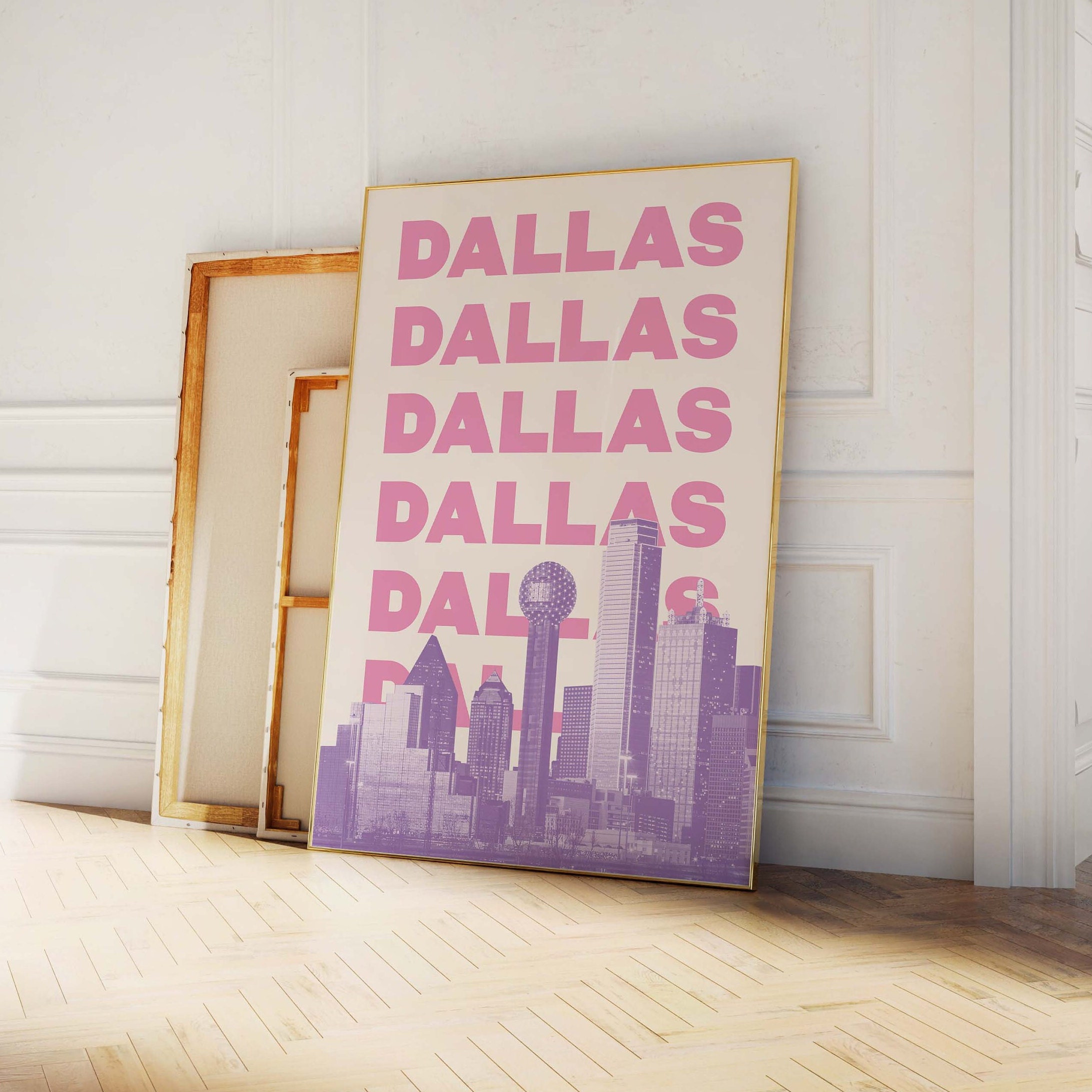 Dallas Travel Print - Image 3