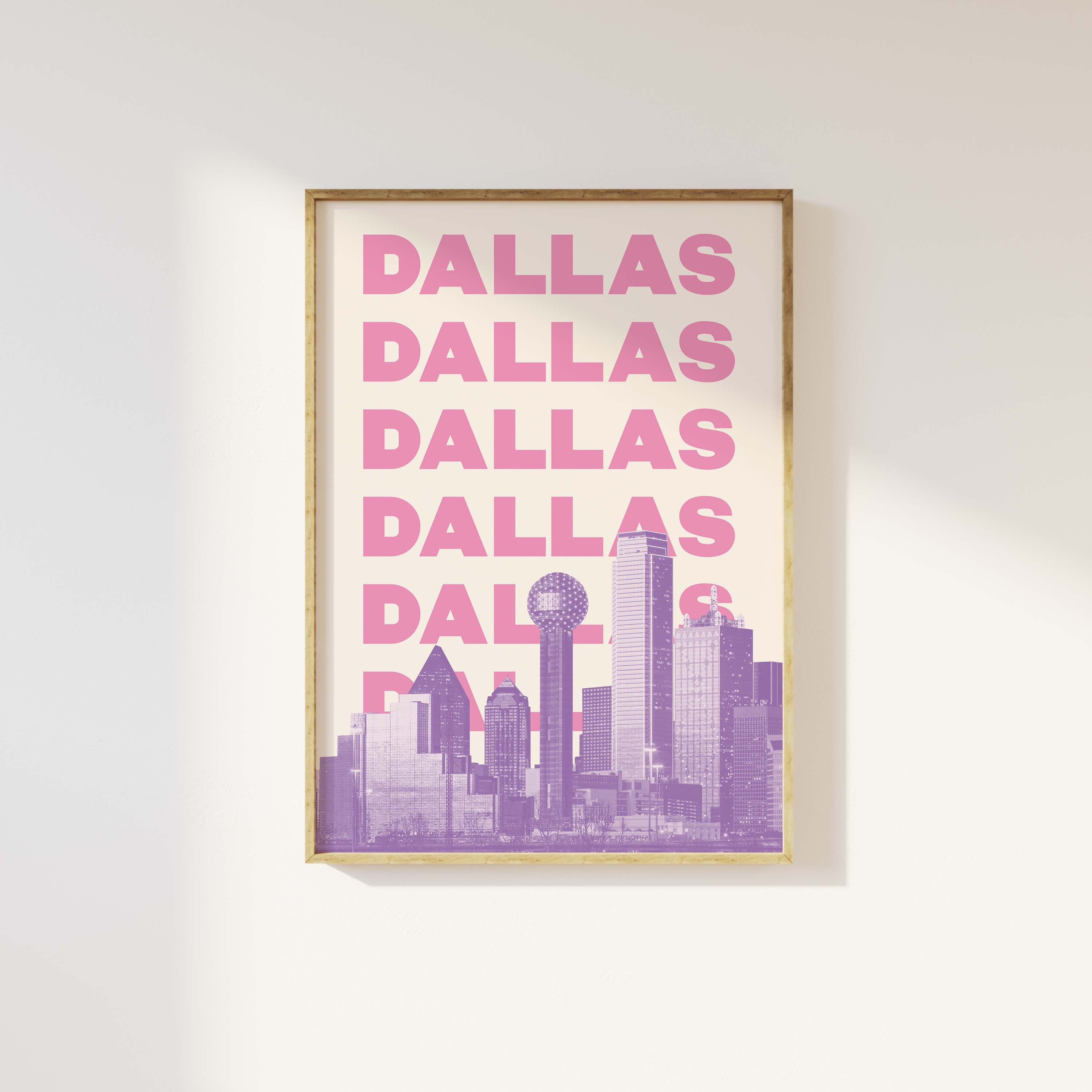Dallas Travel Print - Image 4