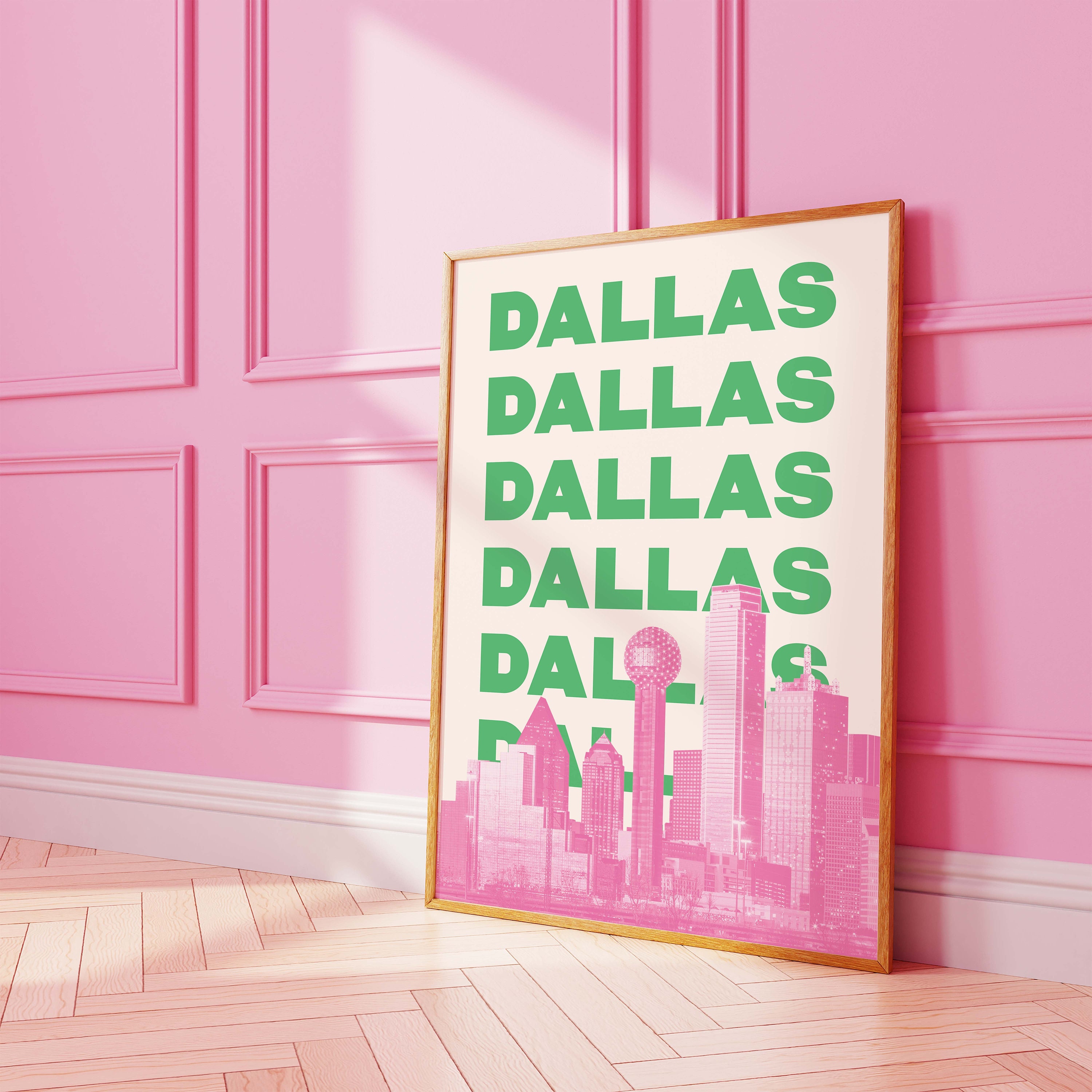 Dallas Travel Print - Image 3