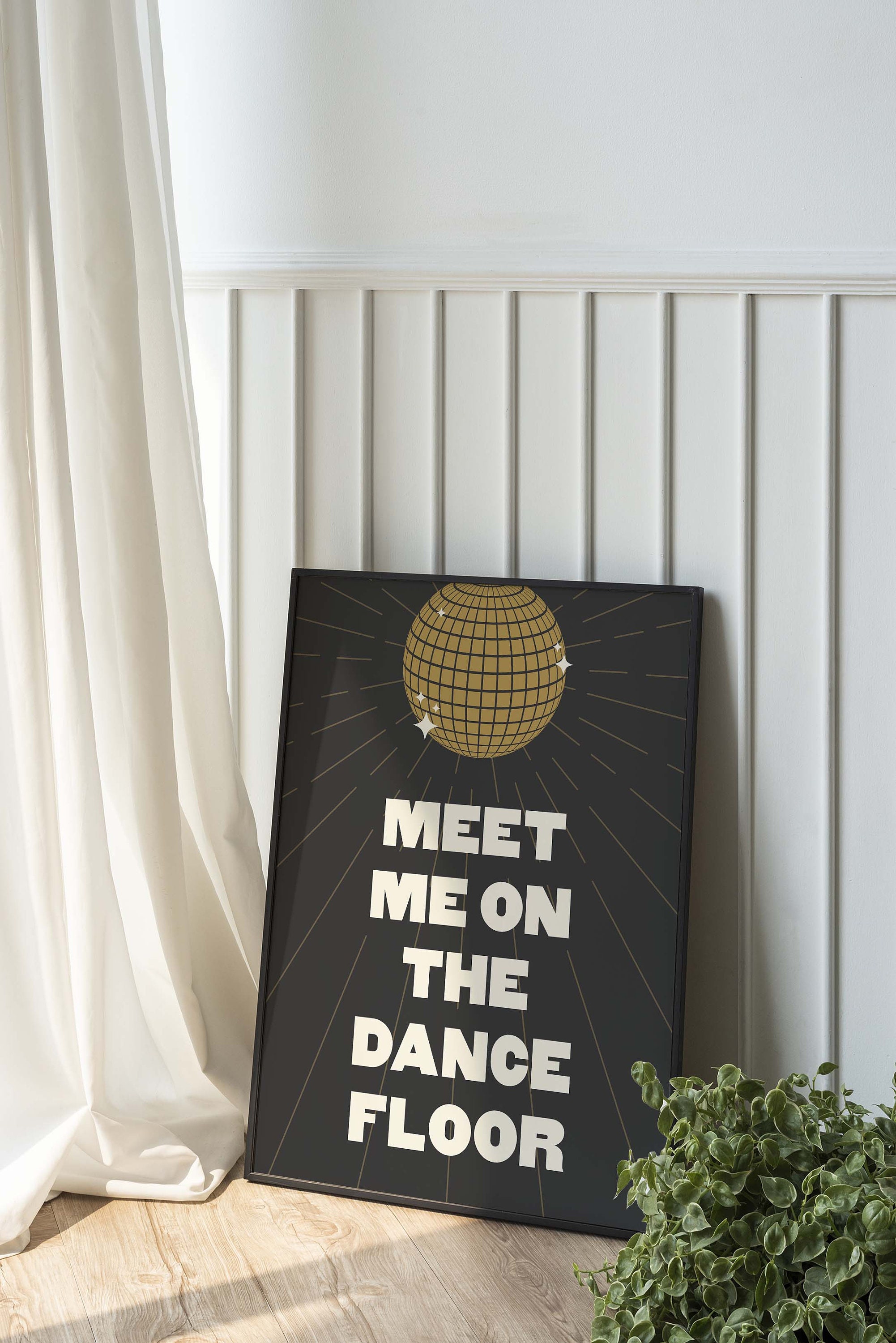 Dance Floor Disco Ball Print - Image 3
