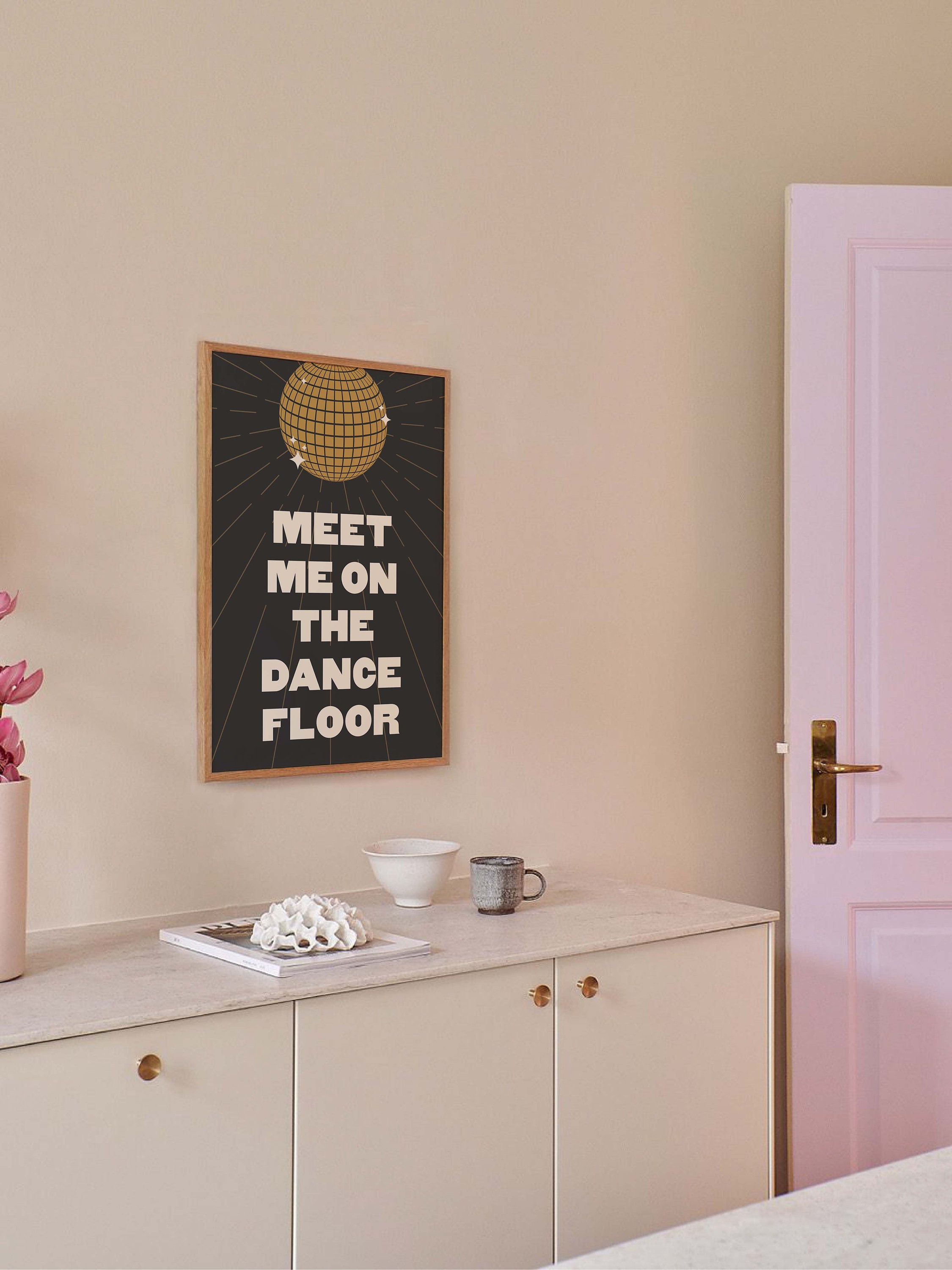 Dance Floor Disco Ball Print - Image 4