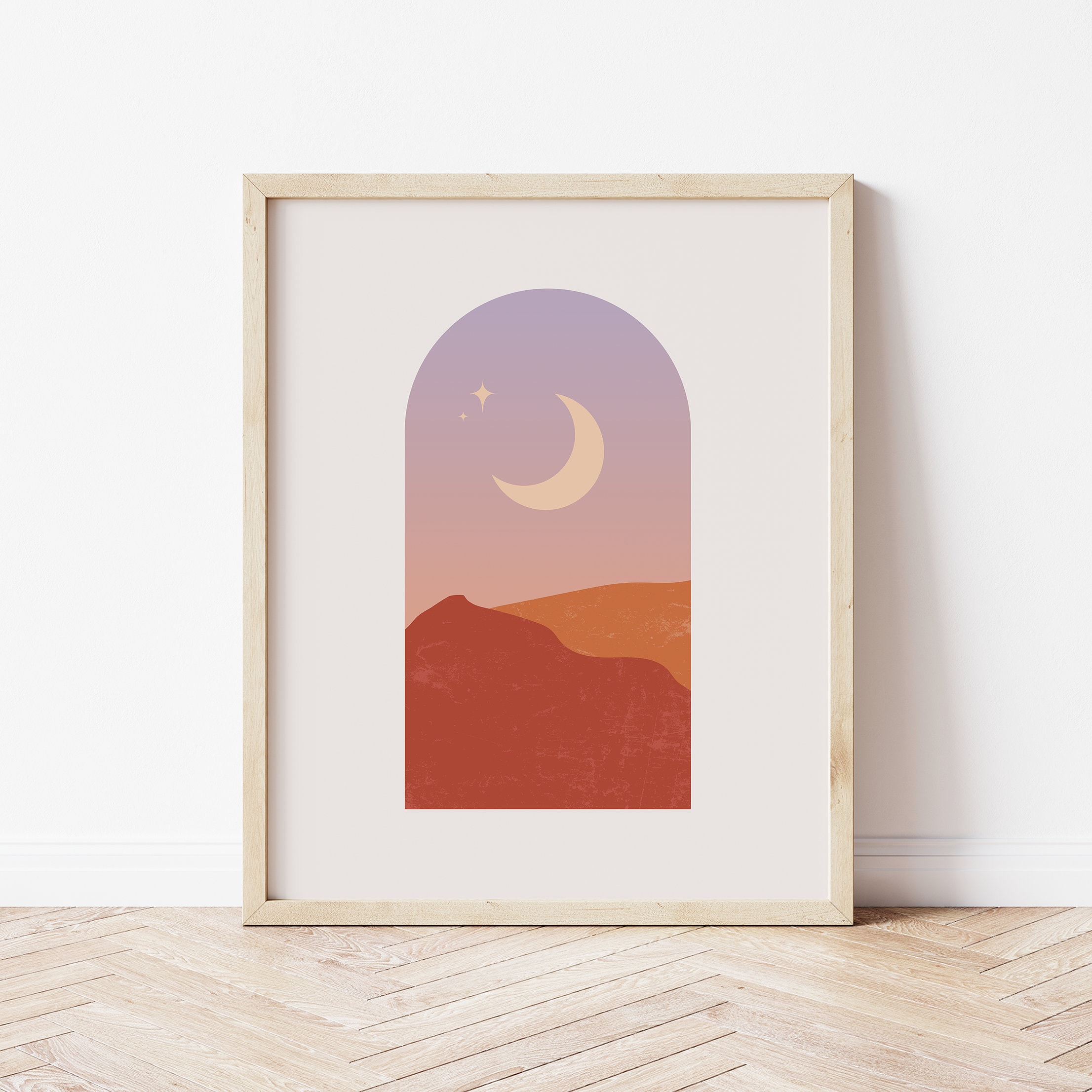 Desert Moon Print - Image 2
