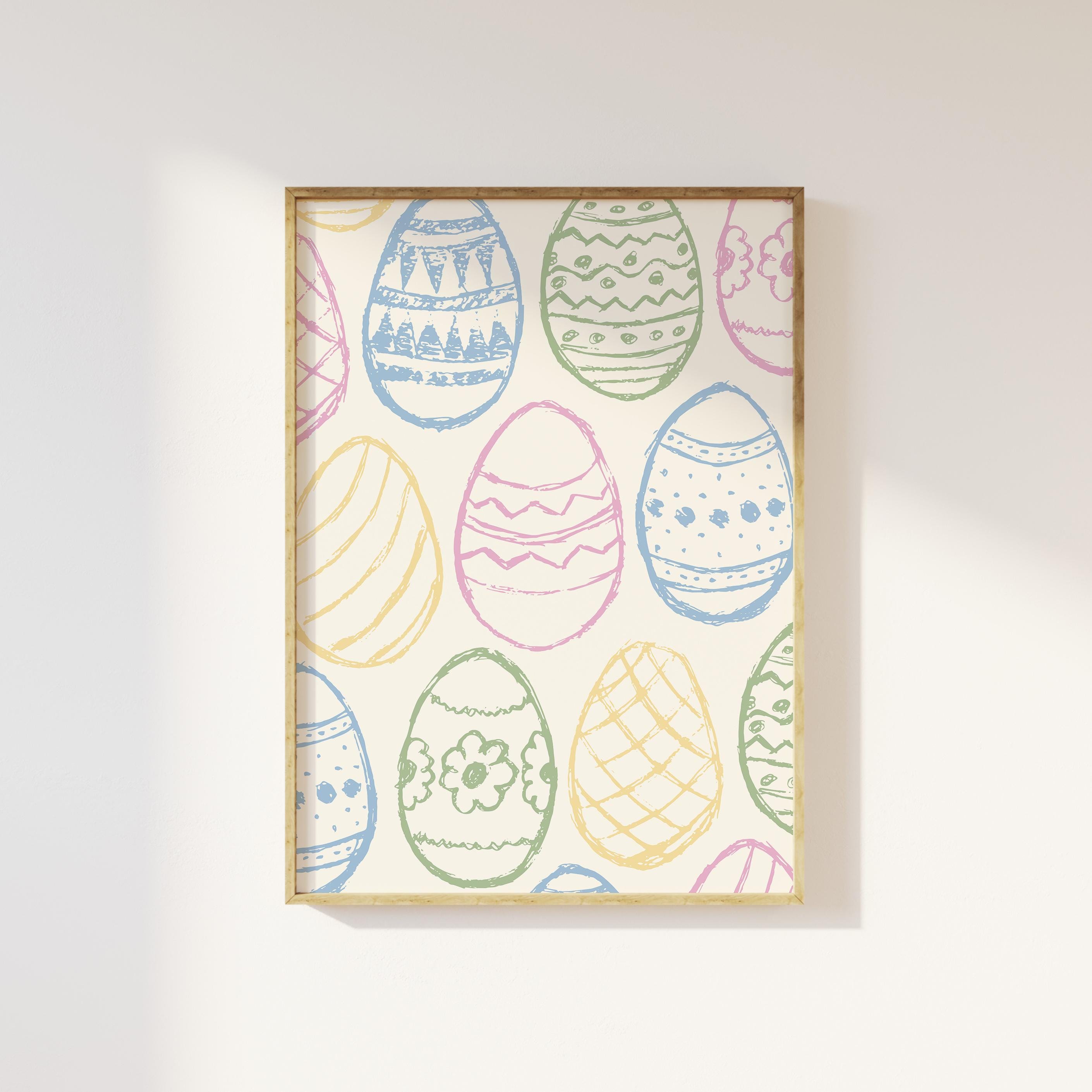 Easter Eggs Sketch Print - Image 5