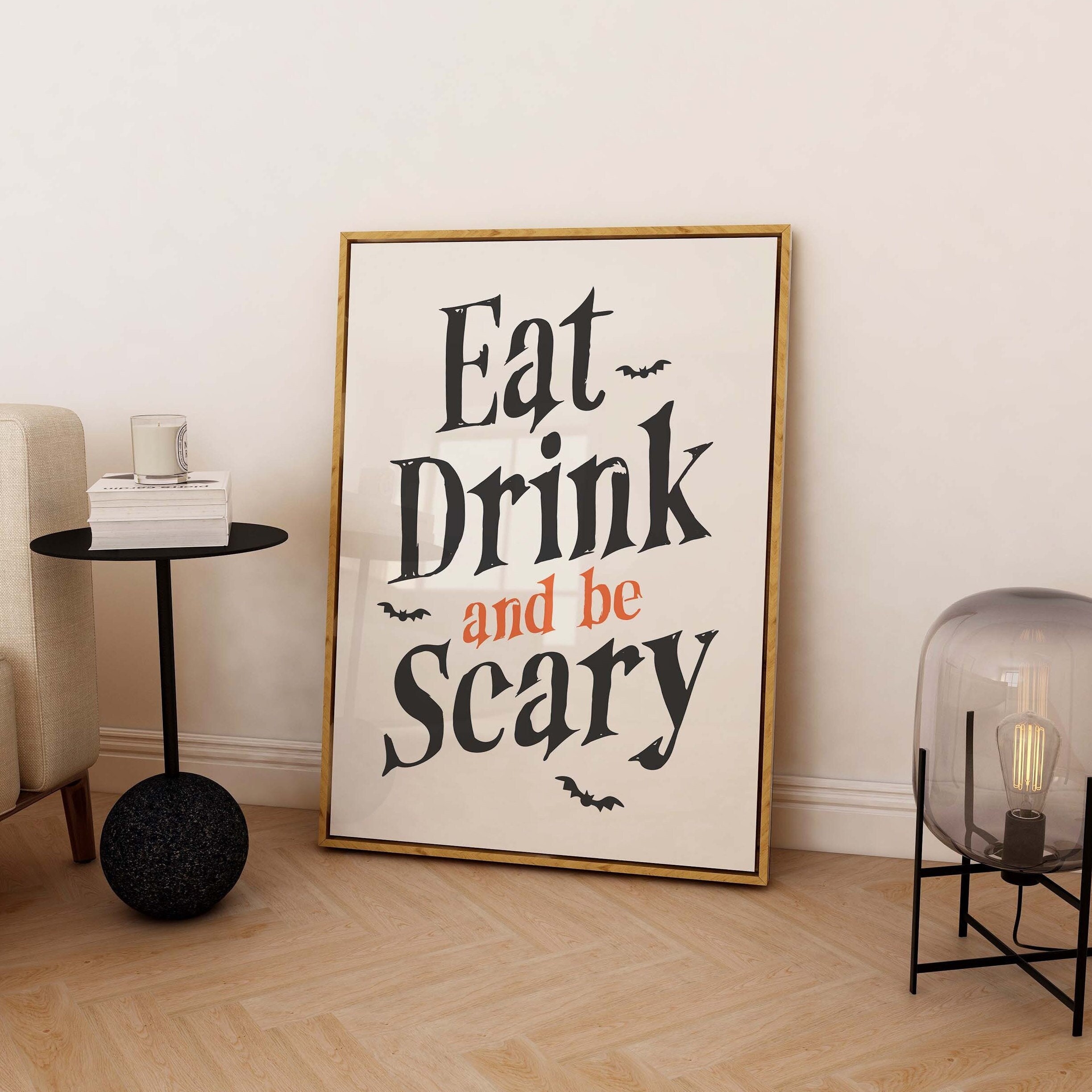 Eat Drink & Be Scary Print - Image 2